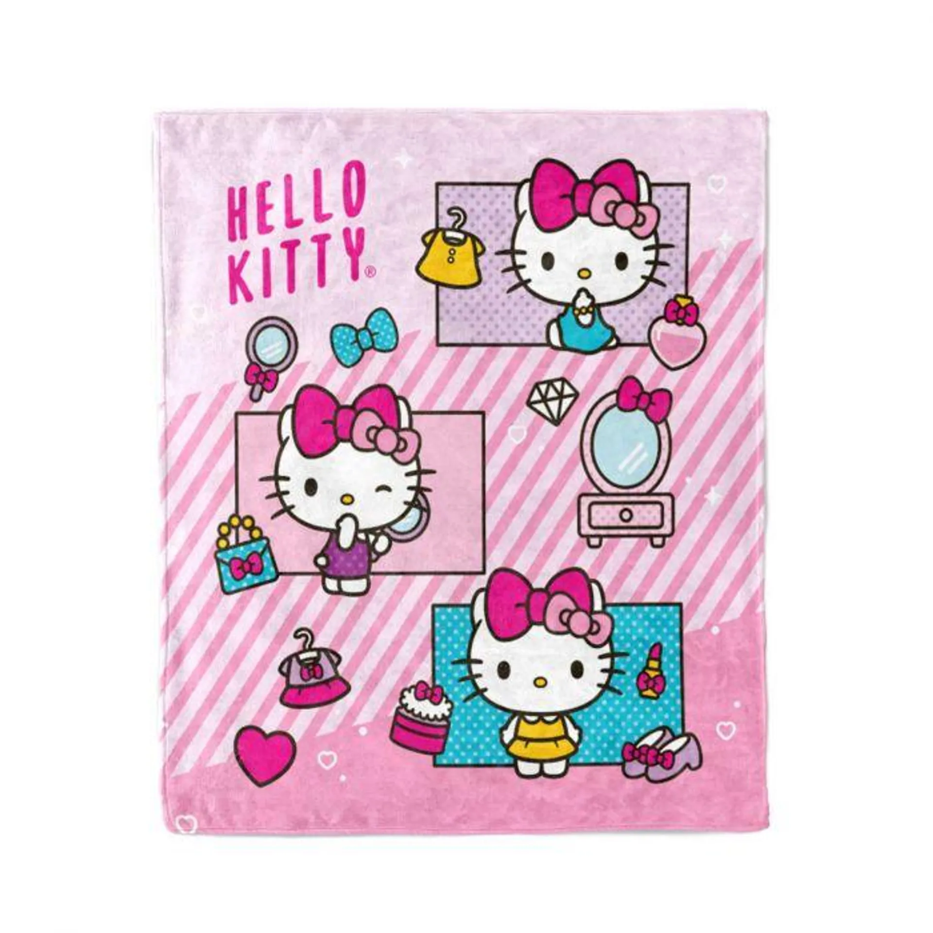 COBERTOR PROVIPOLAR CUNERO HELLO KITTY