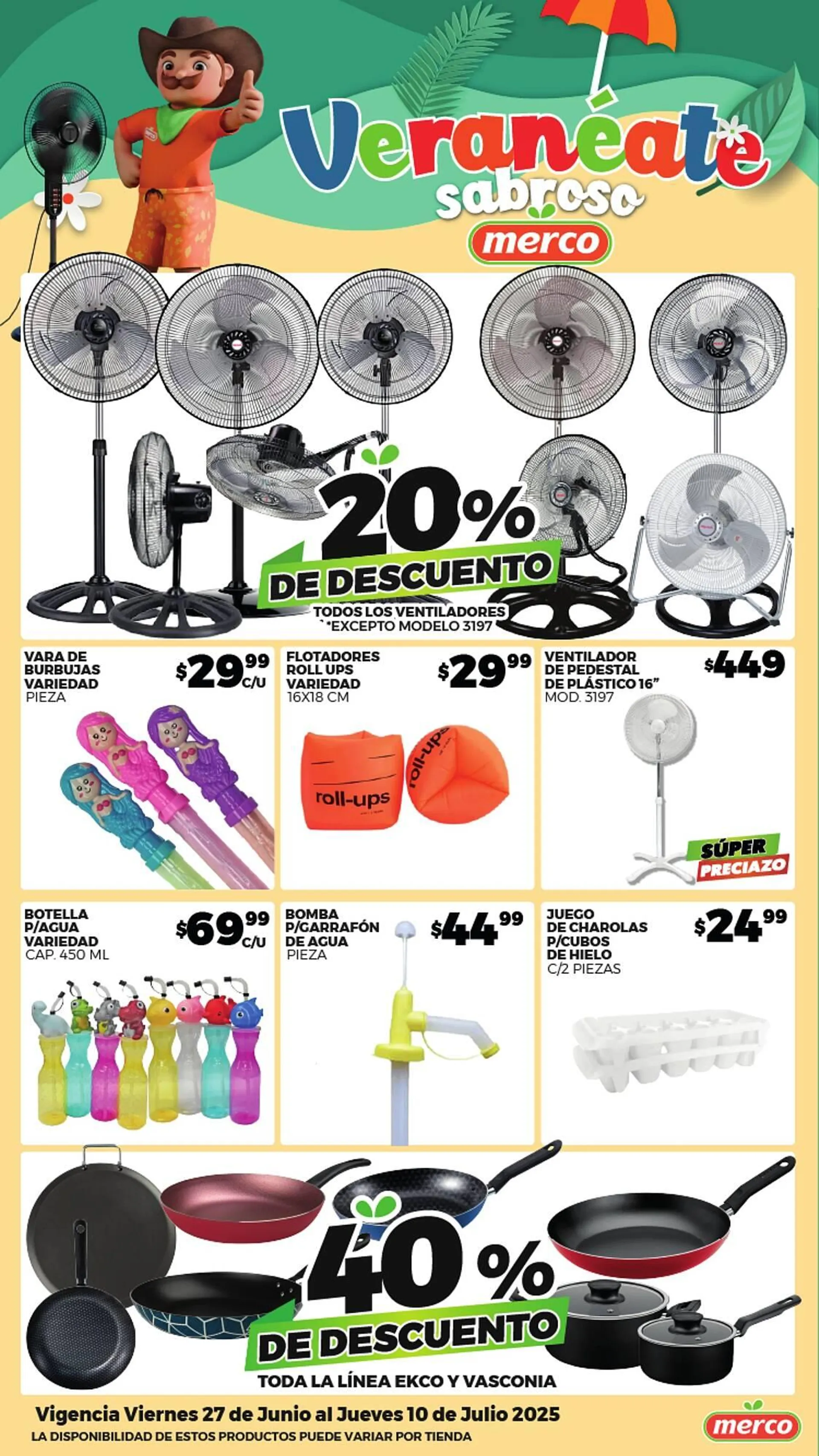 Catálogo de Catálogo Merco 4 de julio al 10 de julio 2025 - Pagina 1
