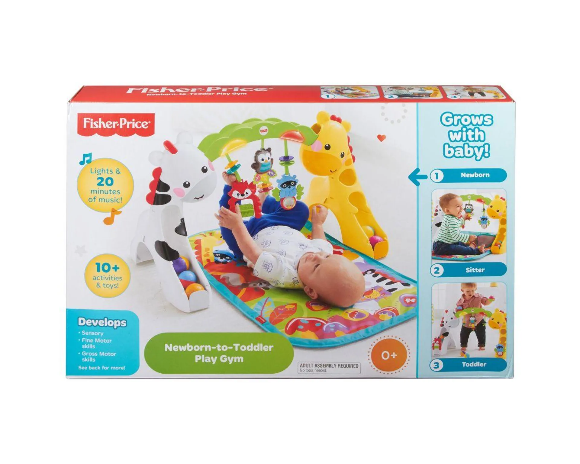 Fisher-Price Baby Gimnasio Etapas Crece Conmigo