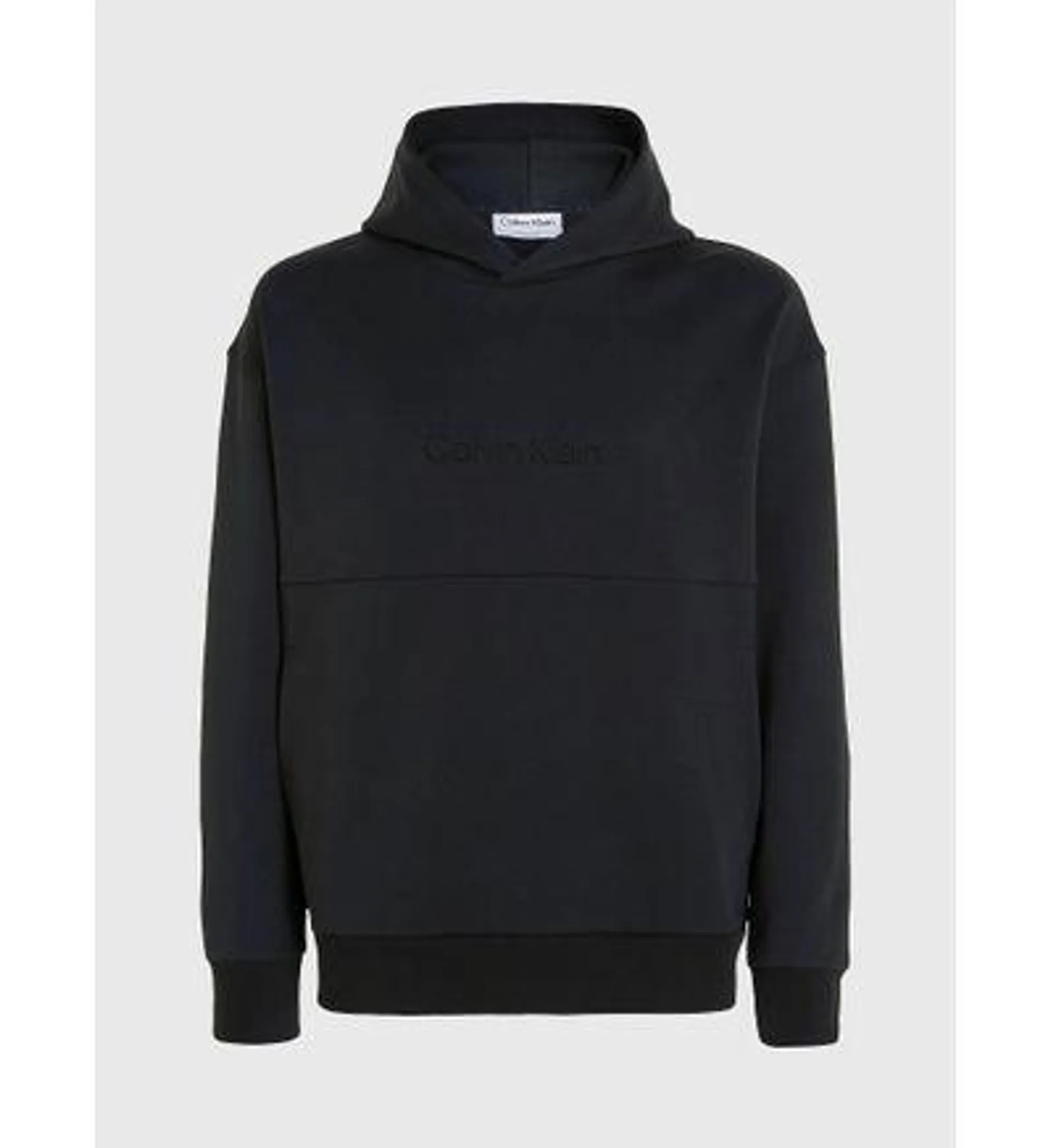 Sudadera Calvin Klein Logo Hombre Negro