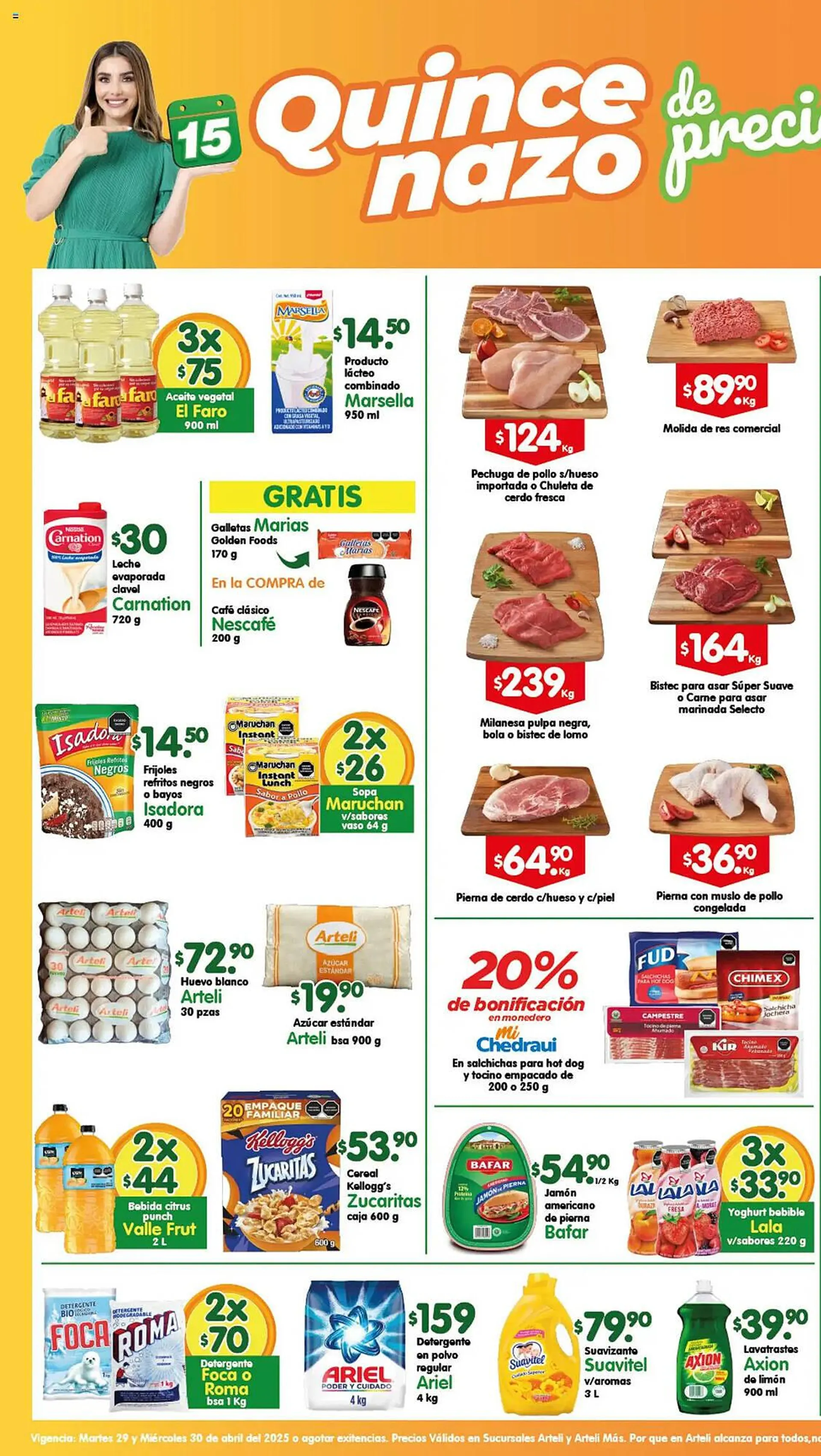 Catálogo de Catálogo Arteli 29 de abril al 30 de abril 2025 - Pagina 1