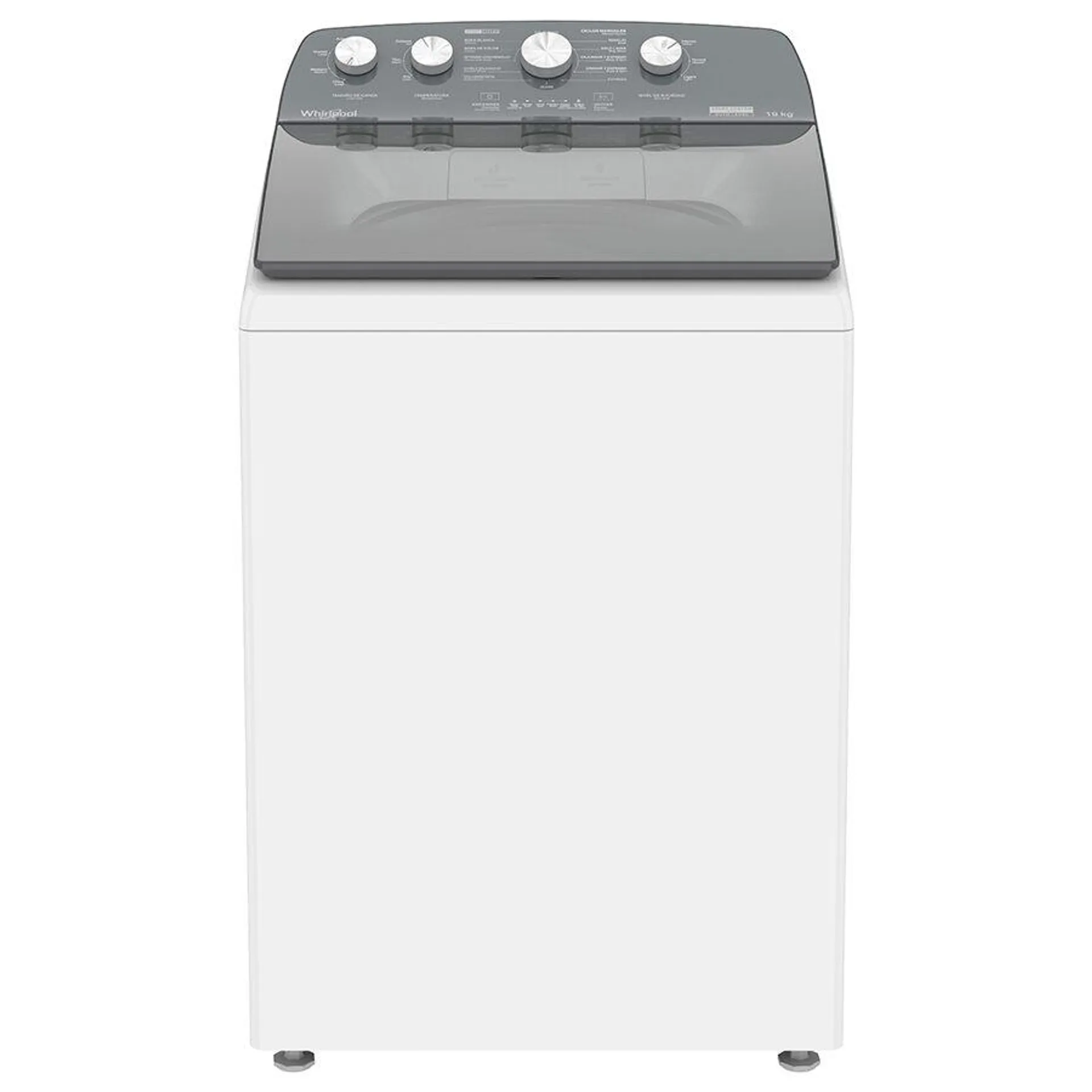 Lavadora 19kg Carga Superior Blanca Agitador