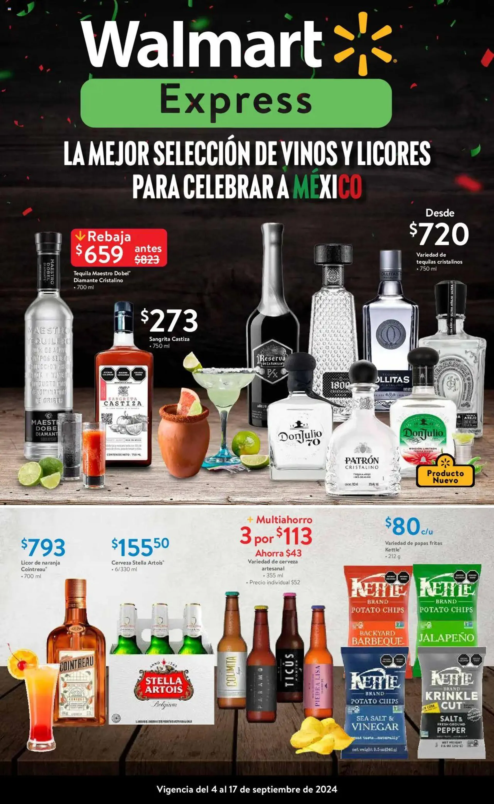 Walmart Express folleto Celebrar a México - 0