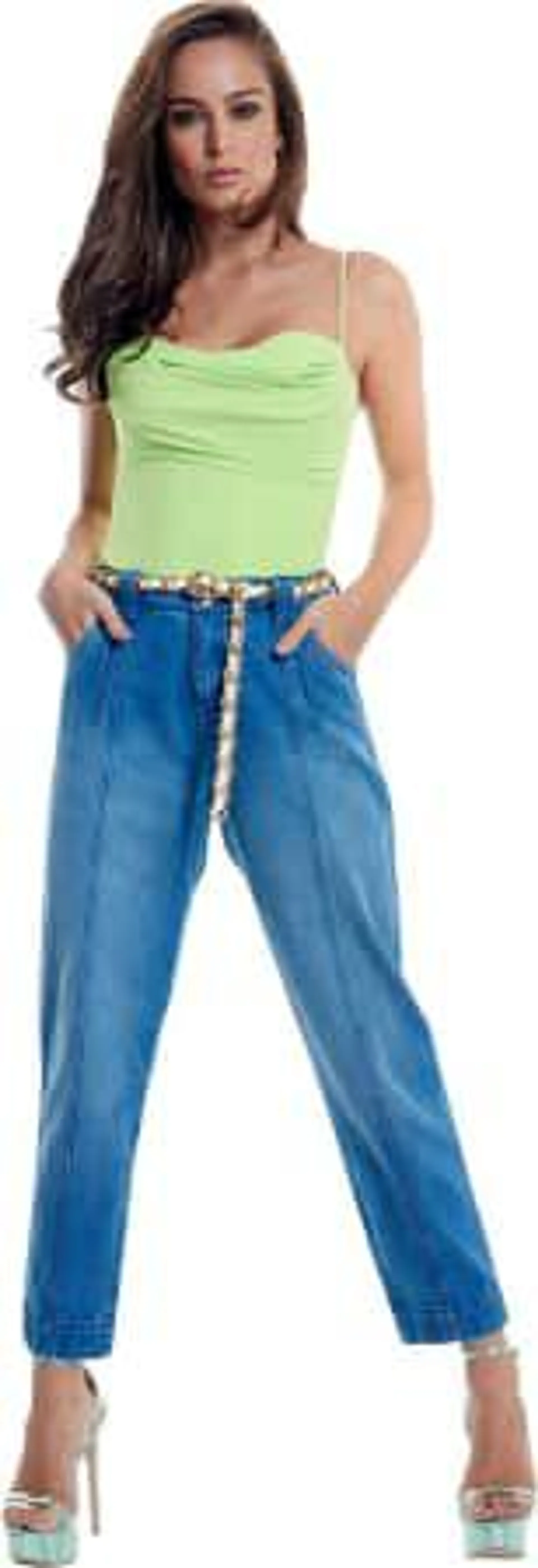 jeans super skinni cintura regular