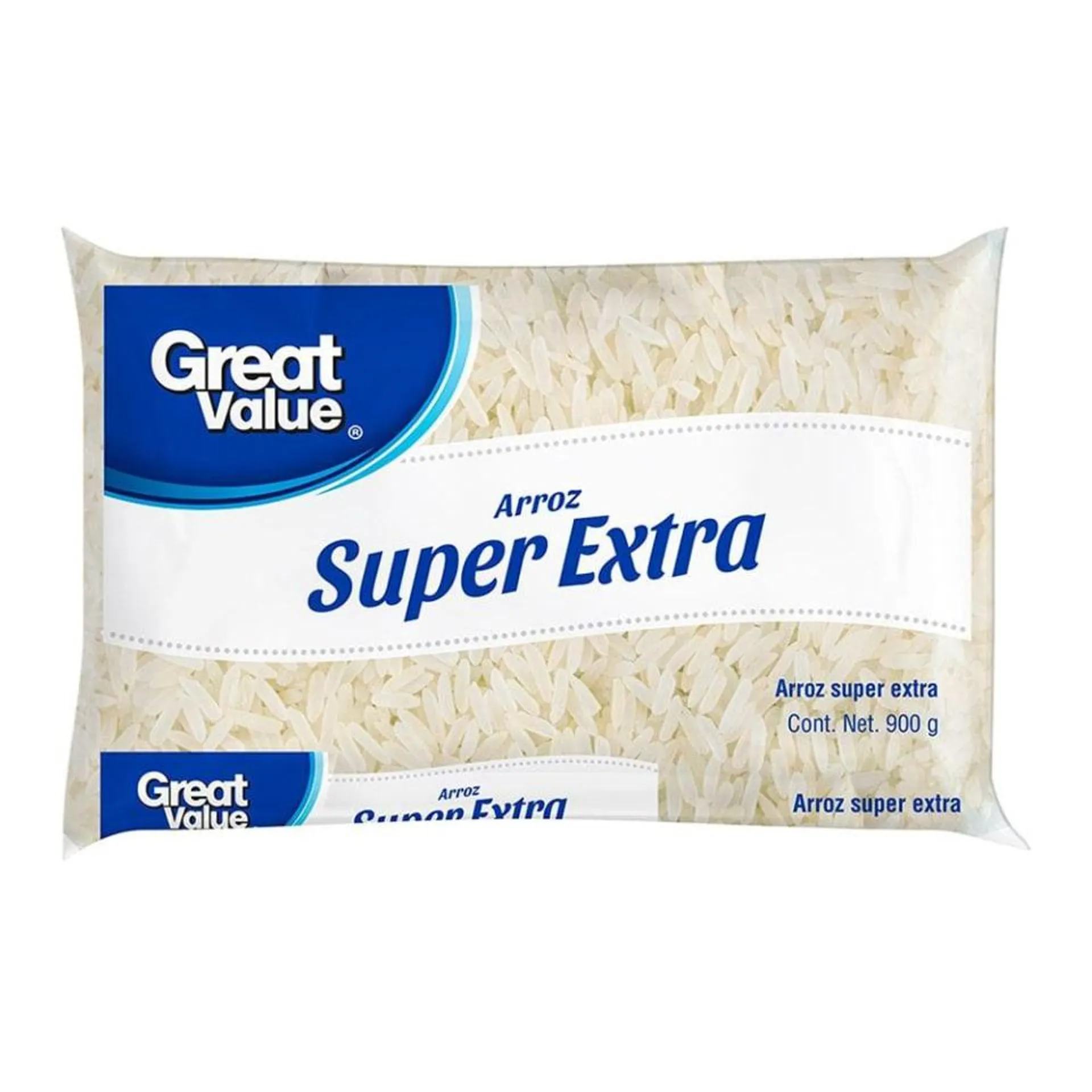 Arroz Great Value super extra 900 g