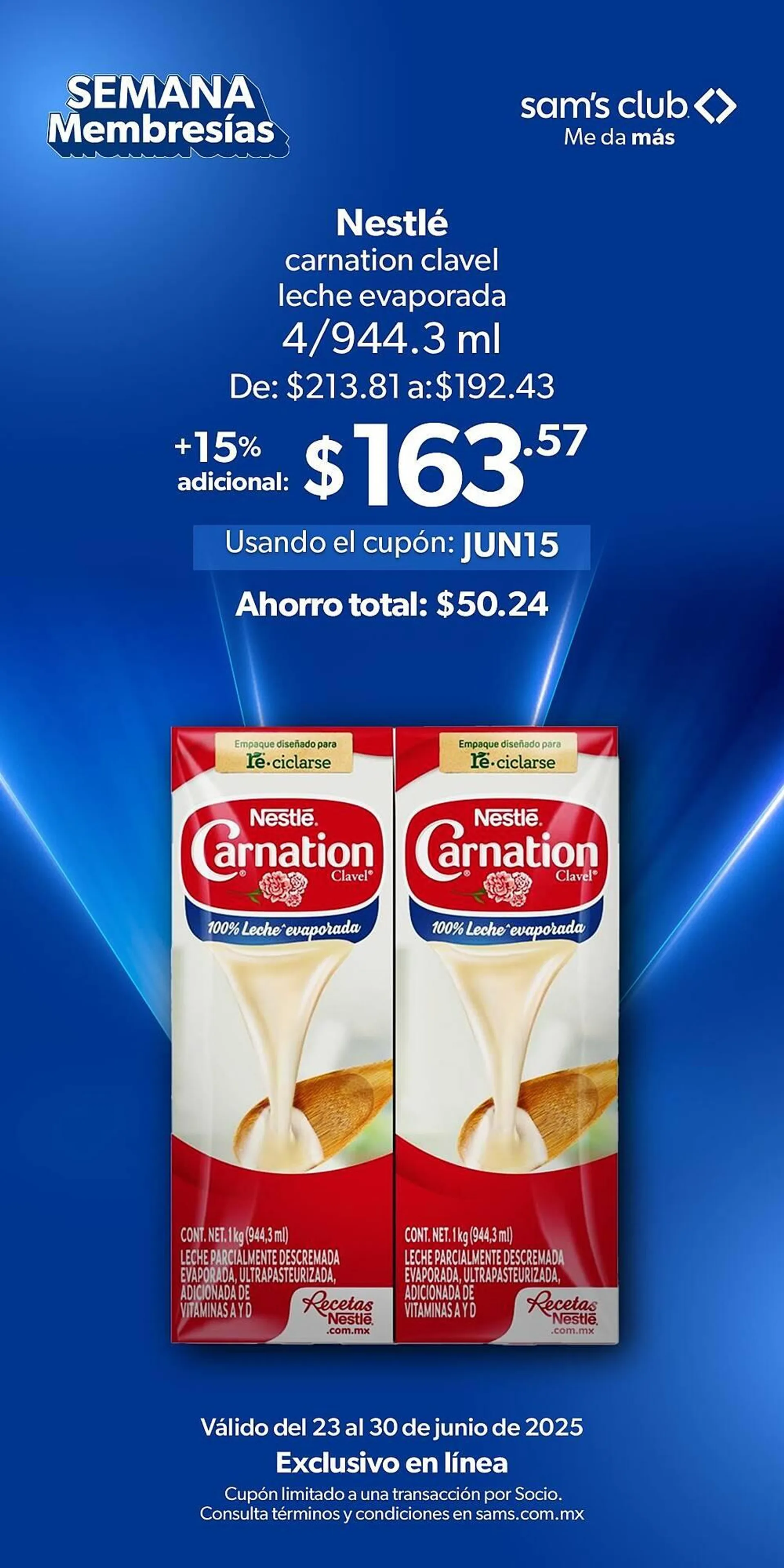 Catálogo de Catálogo Sam's Club 24 de junio al 24 de junio 2025 - Pagina 1