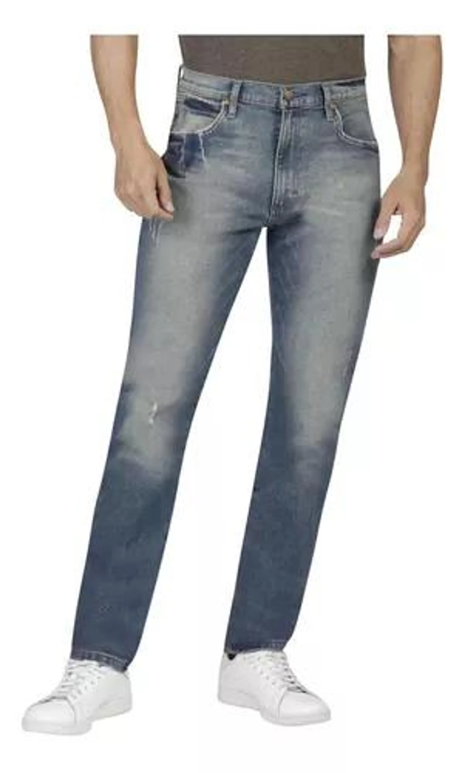 Pantalón Jeans Slim Fit Wrangler Hombre 597