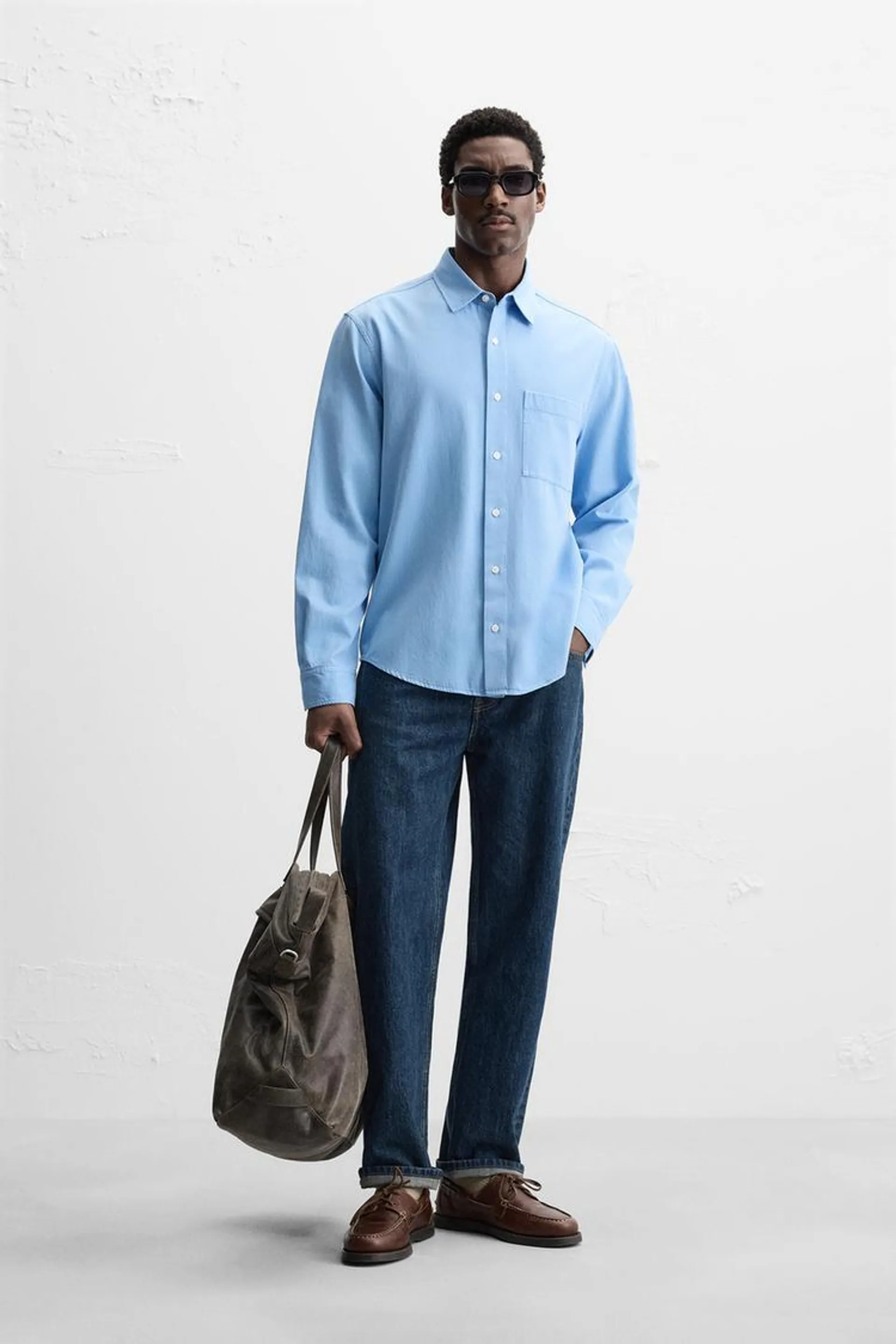 CAMISA LYOCELL - ALGODÓN