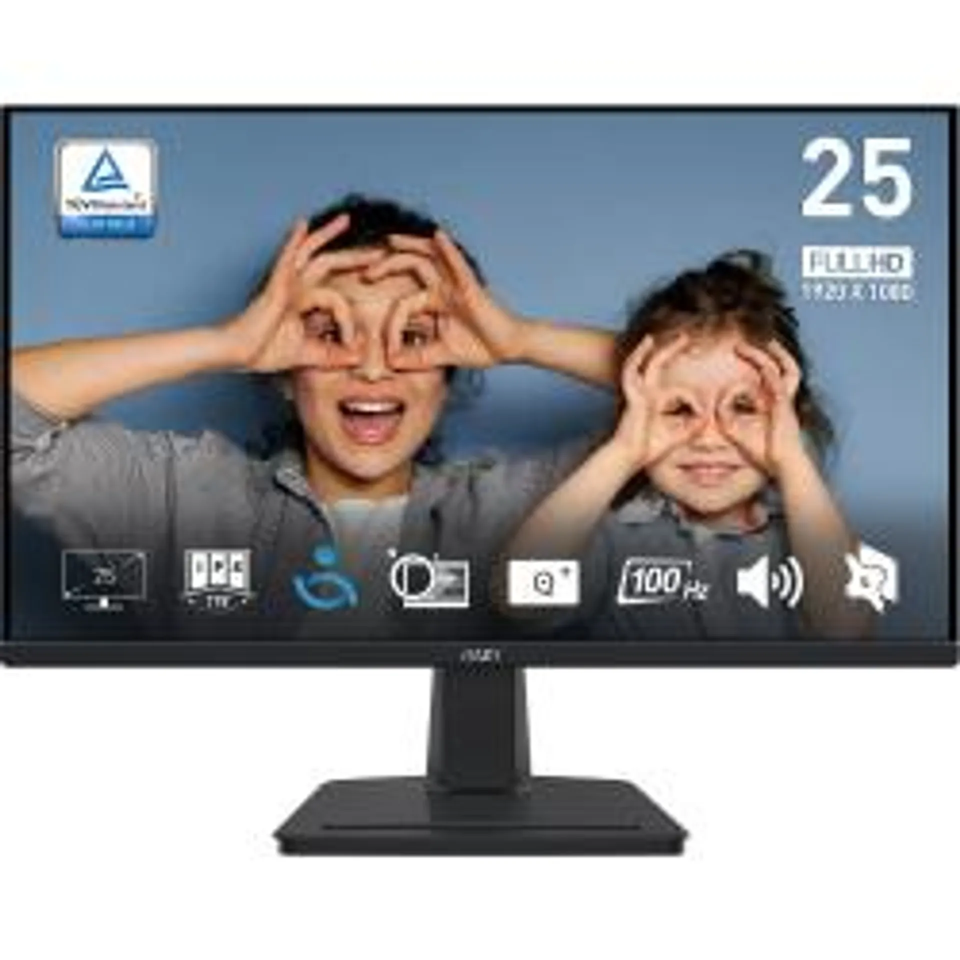 Monitor MSI Pro MP251 LED 24.5", Full HD, 100Hz, HDMI, Negro