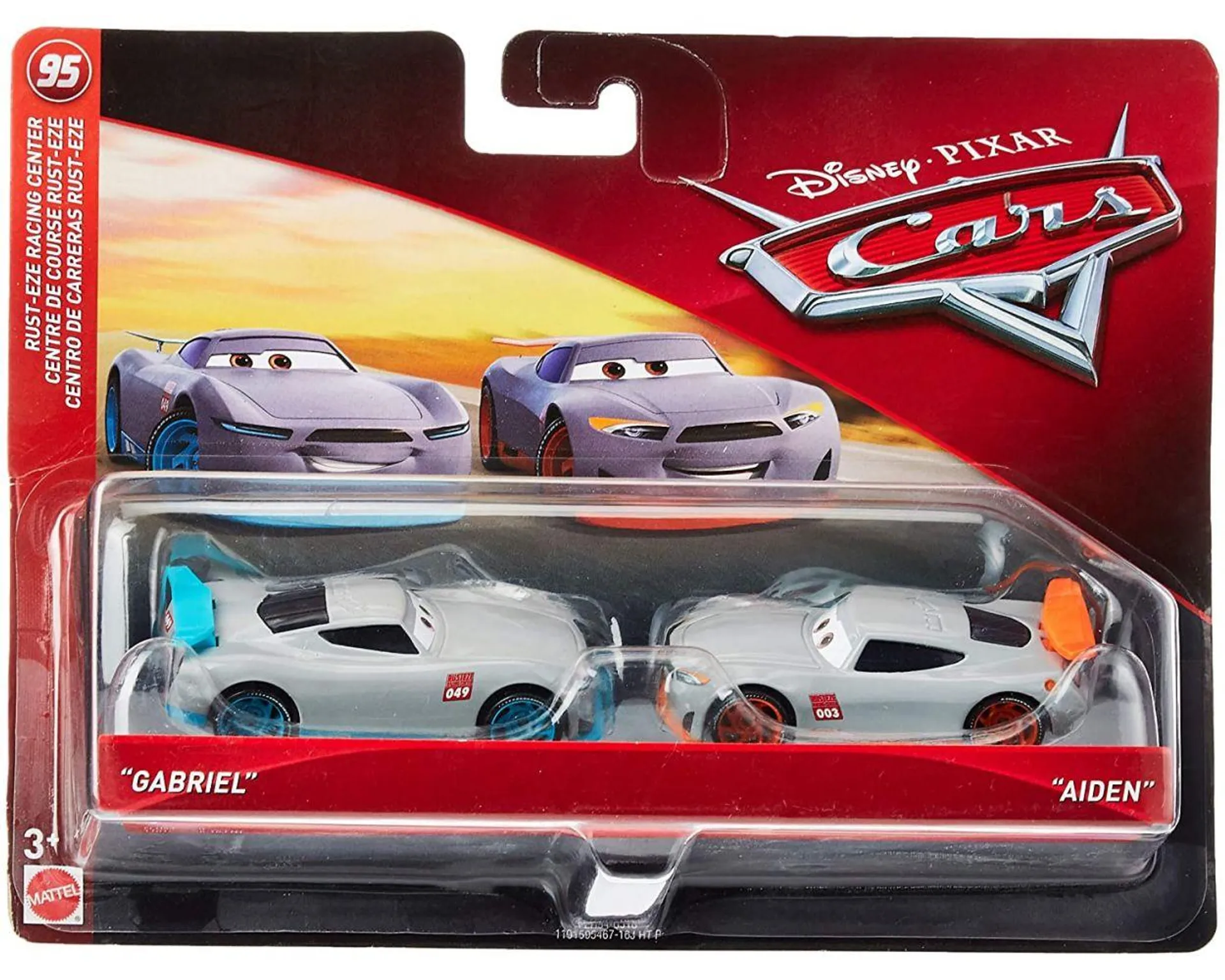 CARS DE DISNEY Y PIXAR PAQUETE DE 2 PERSONAJES DXV99