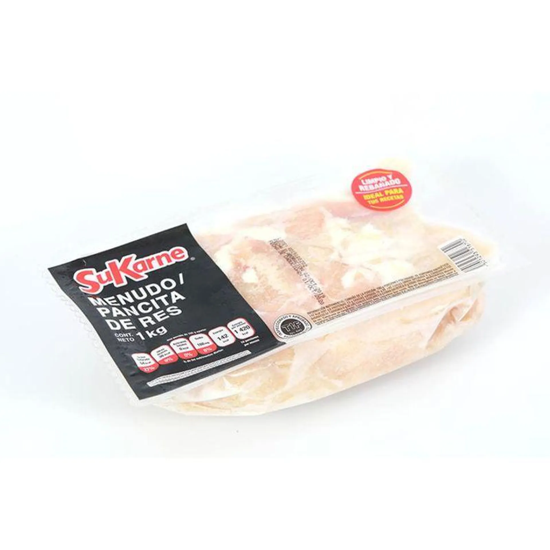 Menudo O Pancita de Res Rebanado 1 Kg
