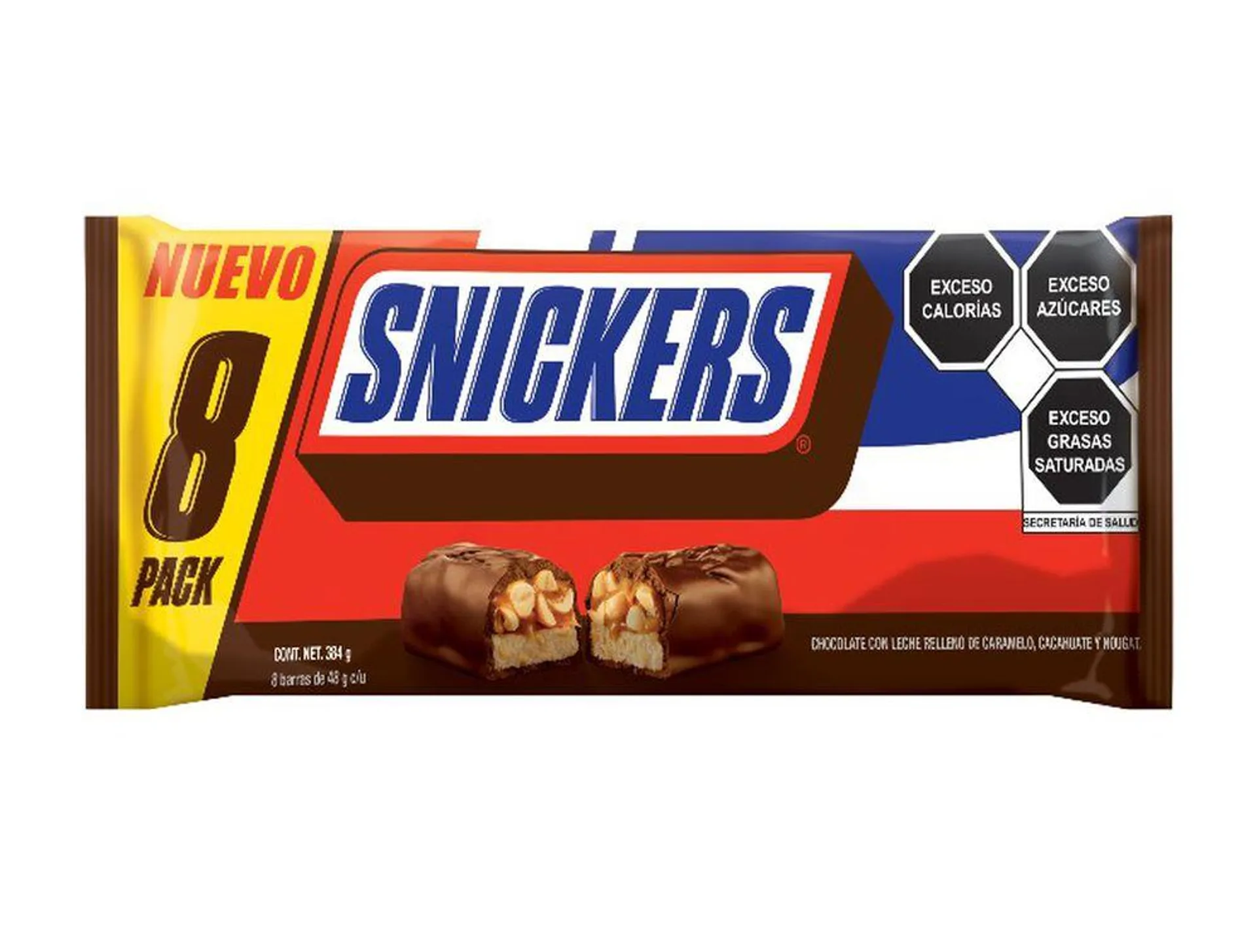 Chocolate en Barra Snicker 8/48 g