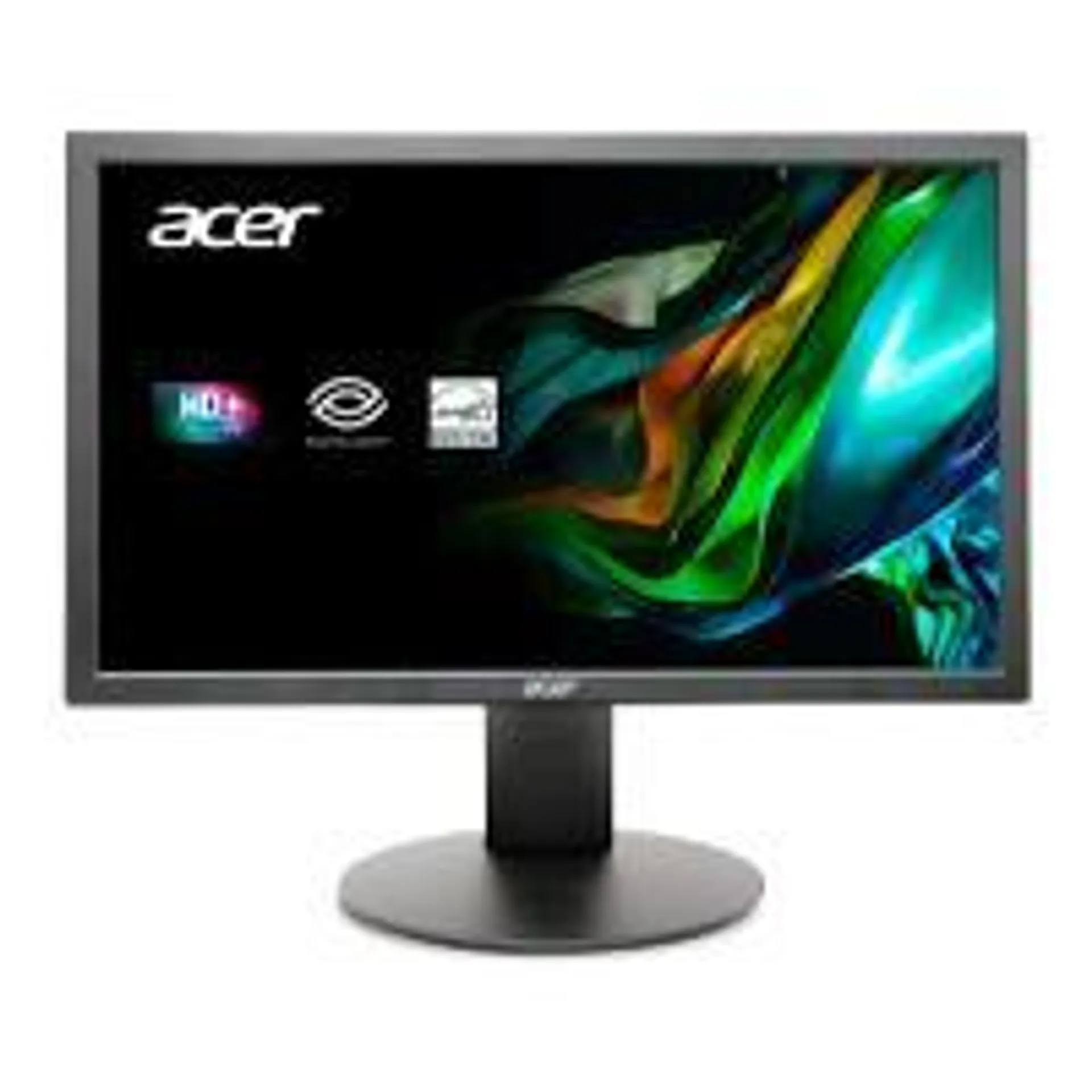 MONITOR ACER, E200Q BI, 19.5, HD, 1600 X 900, 75HZ, TN, 6MS, 1VGA 1HDMI, VESA, NEGRO, INCL CABLE HDMI, 3 A