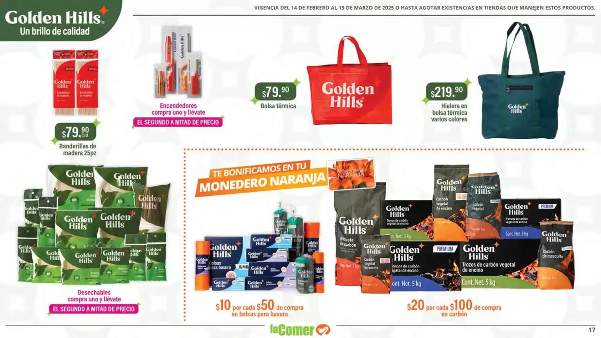 Catálogo de Golden Hills - La Comer 14 de febrero al 19 de marzo 2025 - Pagina 17