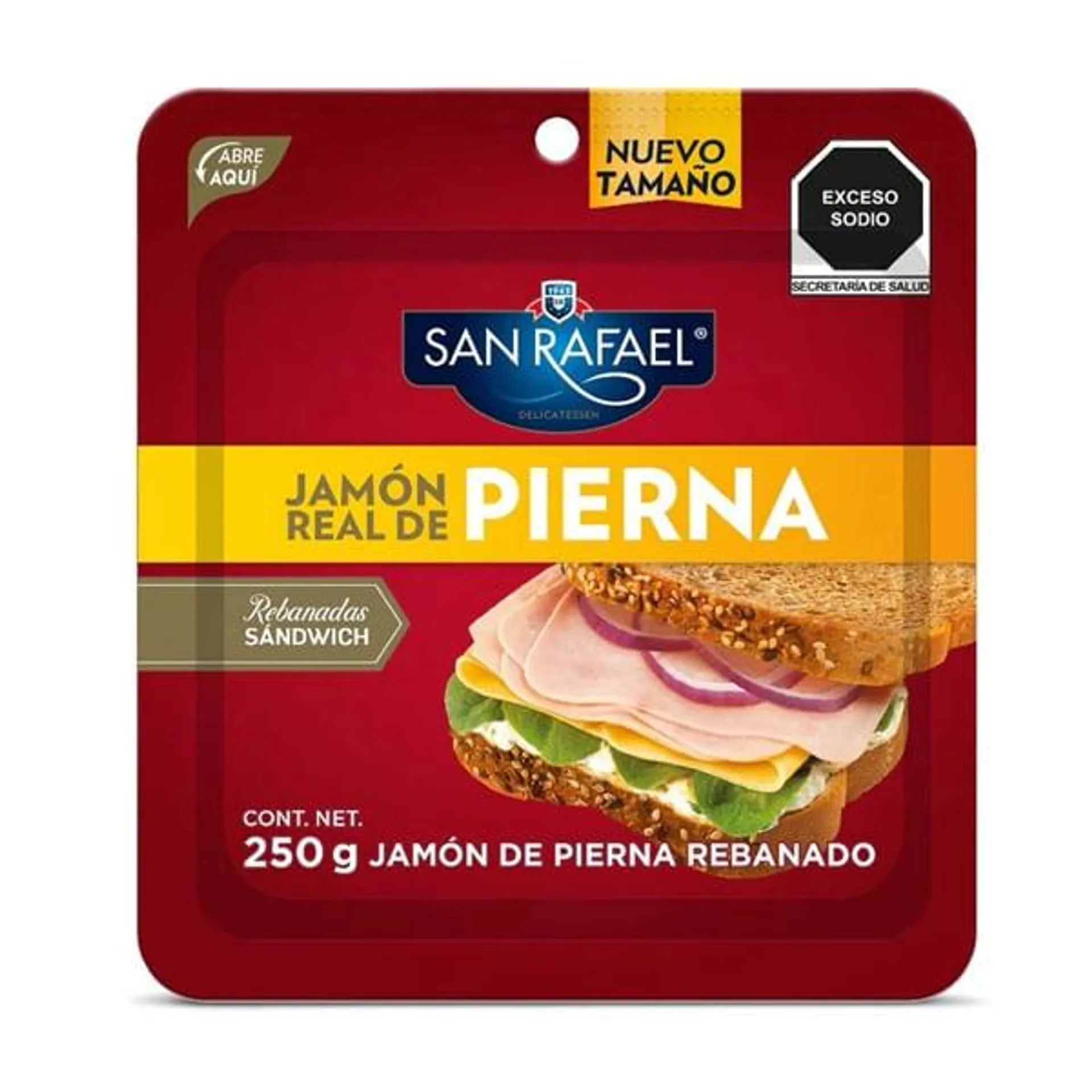 Jamón San Rafael real pierna 250 g