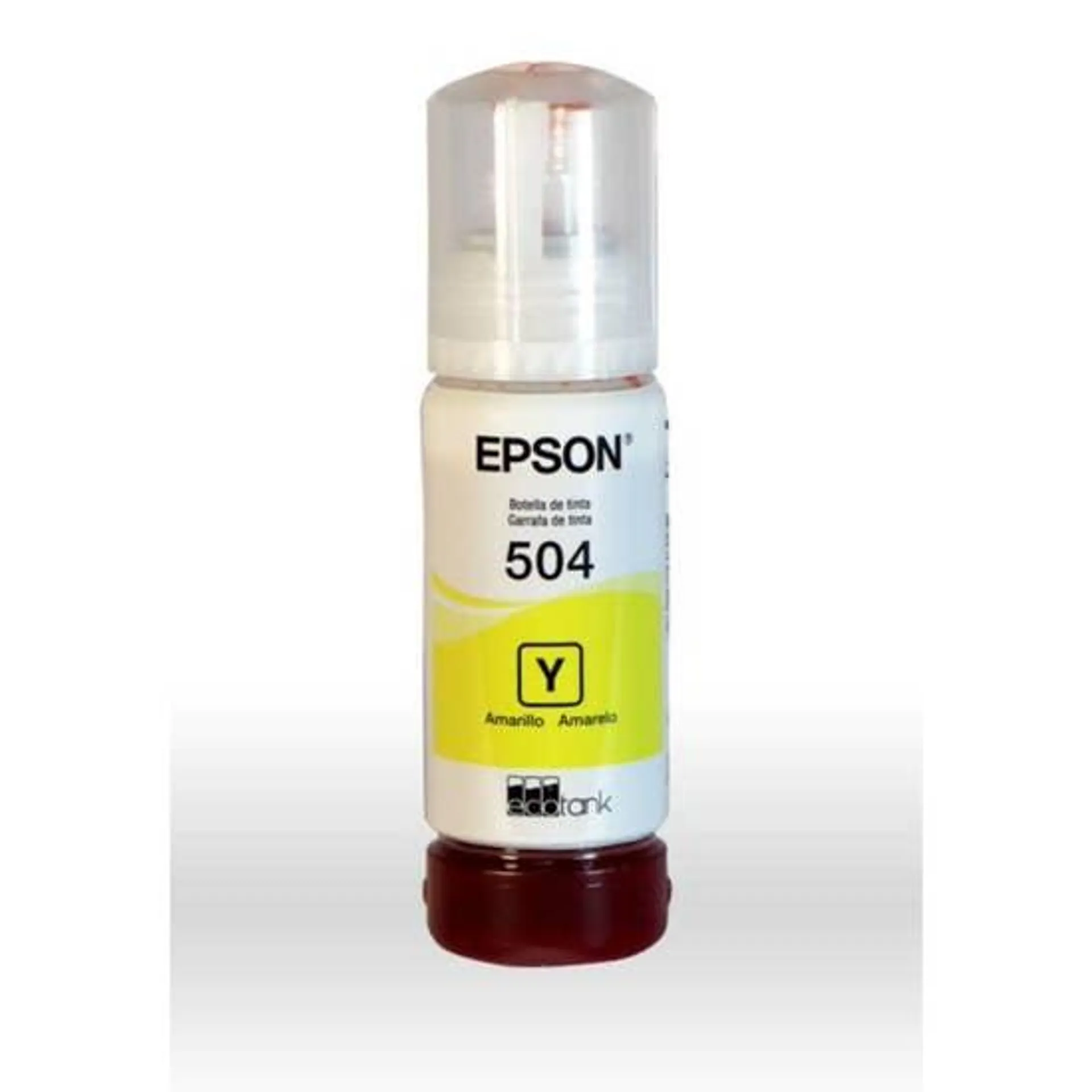 Botella de Tinta Epson Ecofit Color Amarillo T504