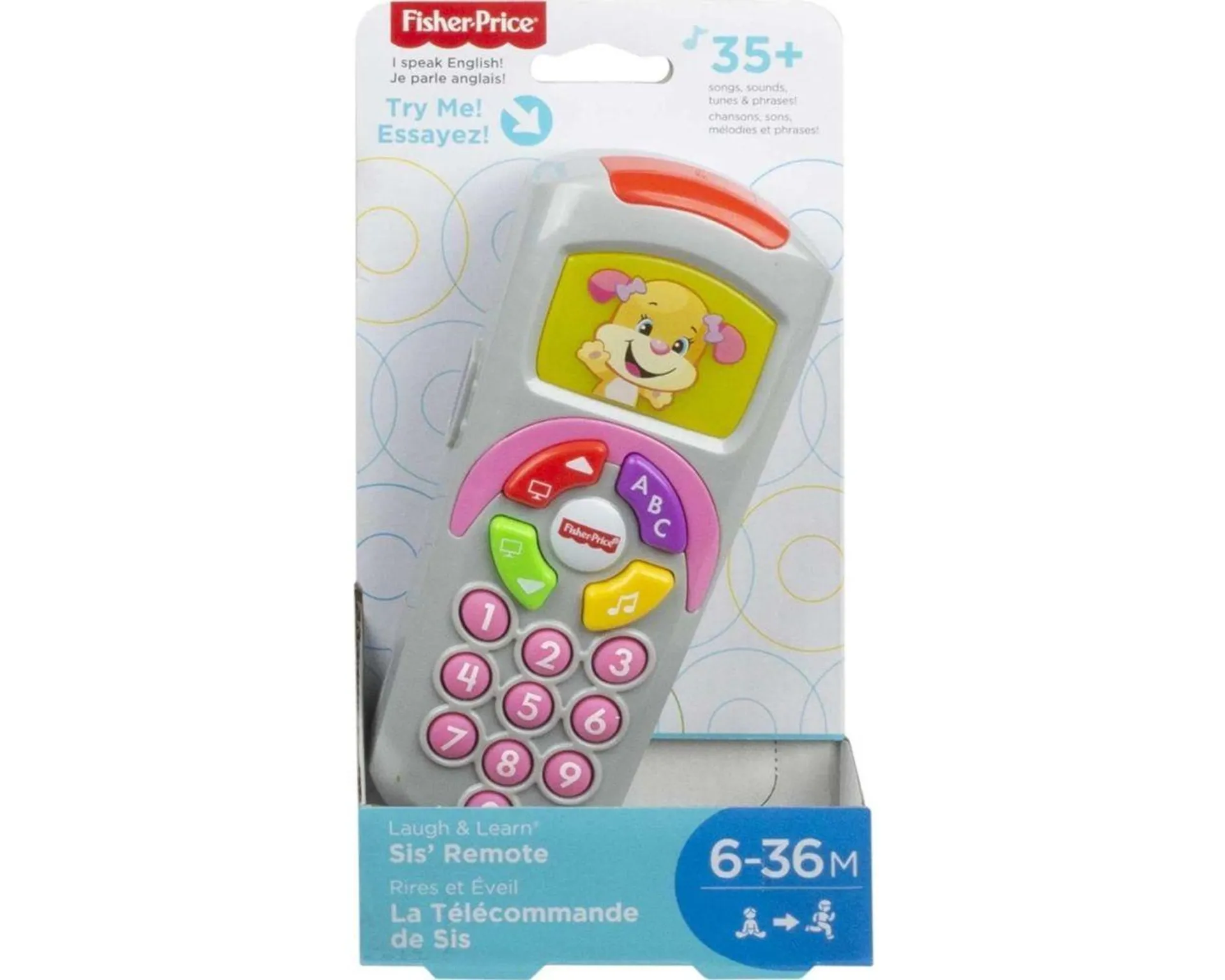 Fisher-Price control remoto rosa