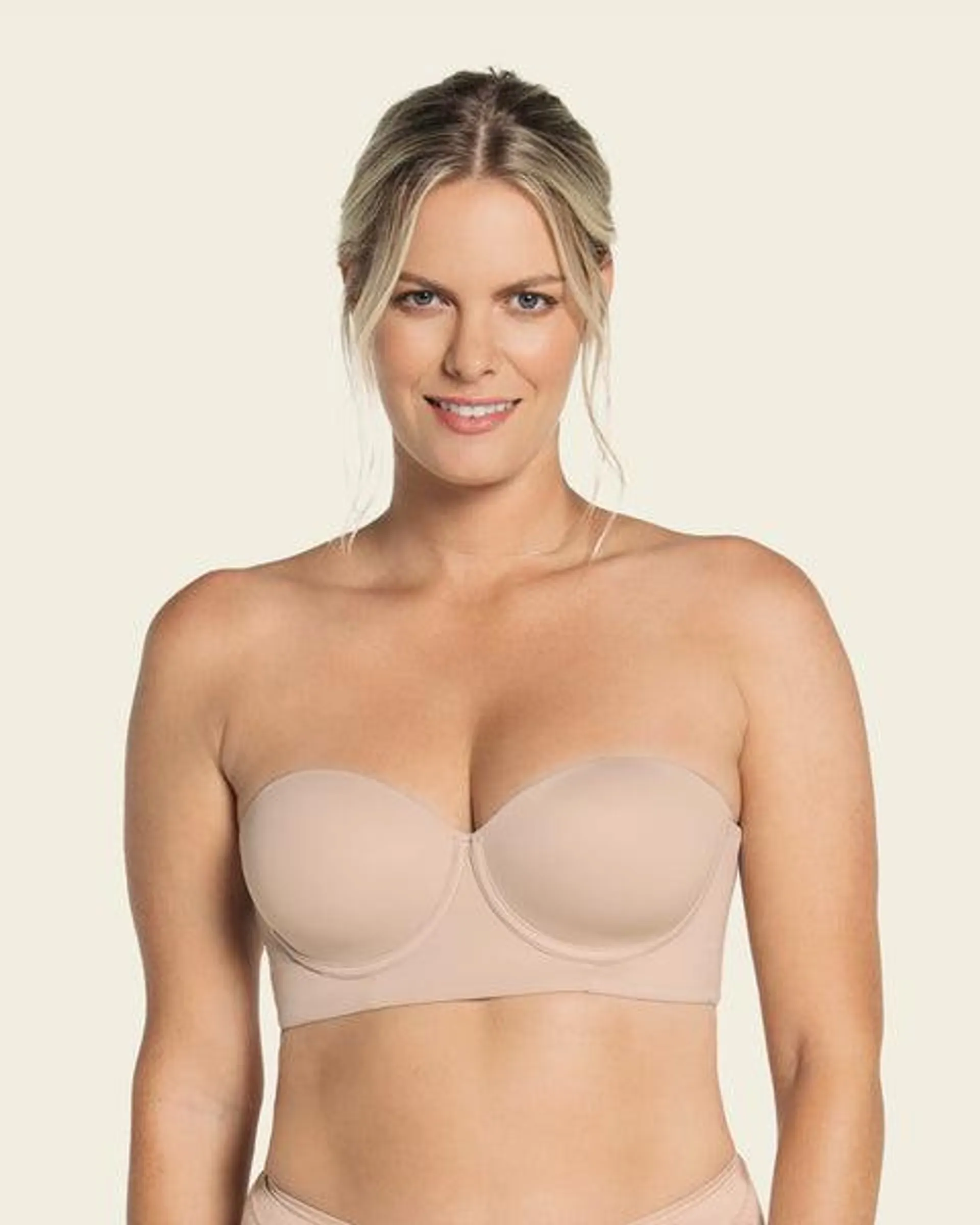 Brasier strapless 360° de perfección