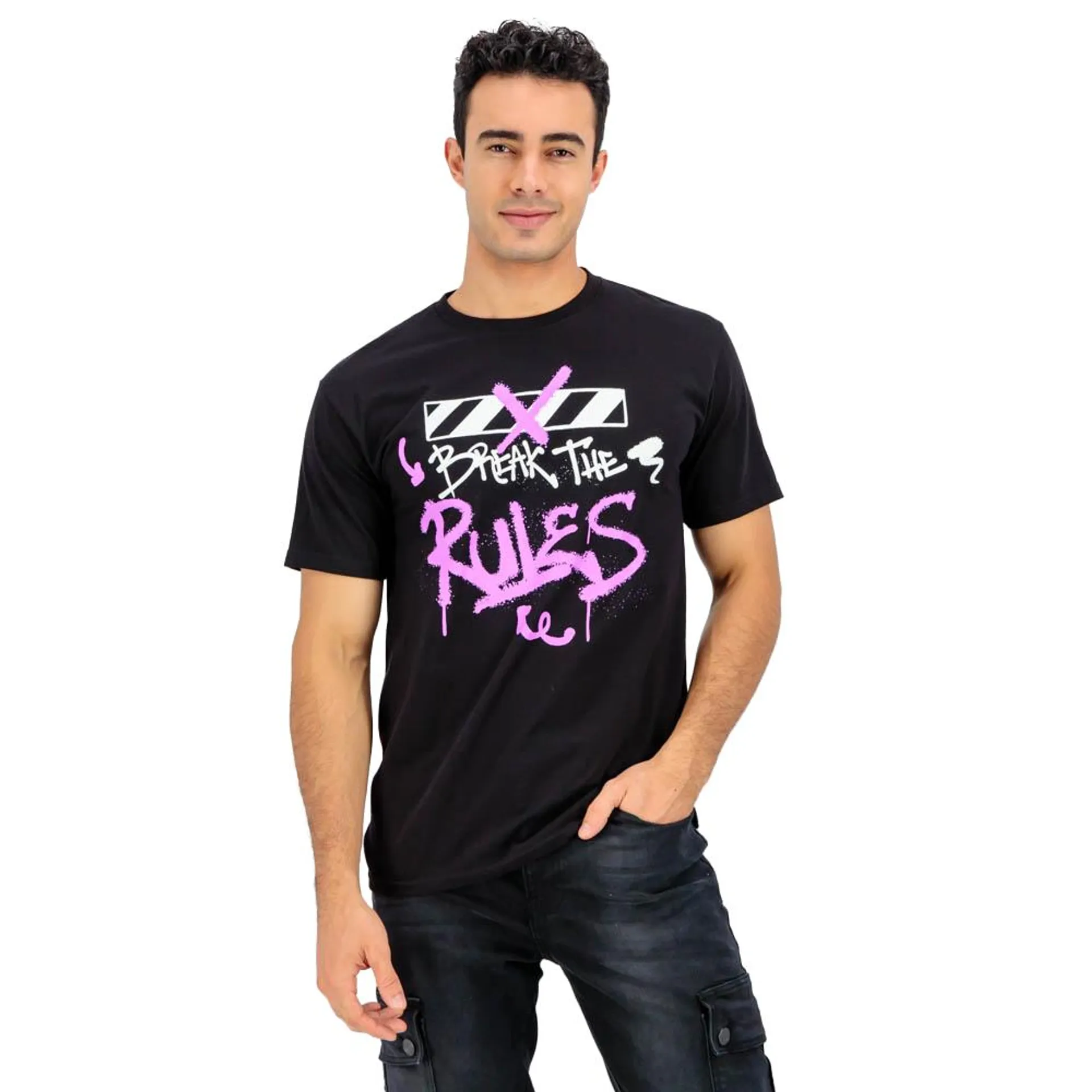 Playera Hummo Hombre Estampado Break The Rules