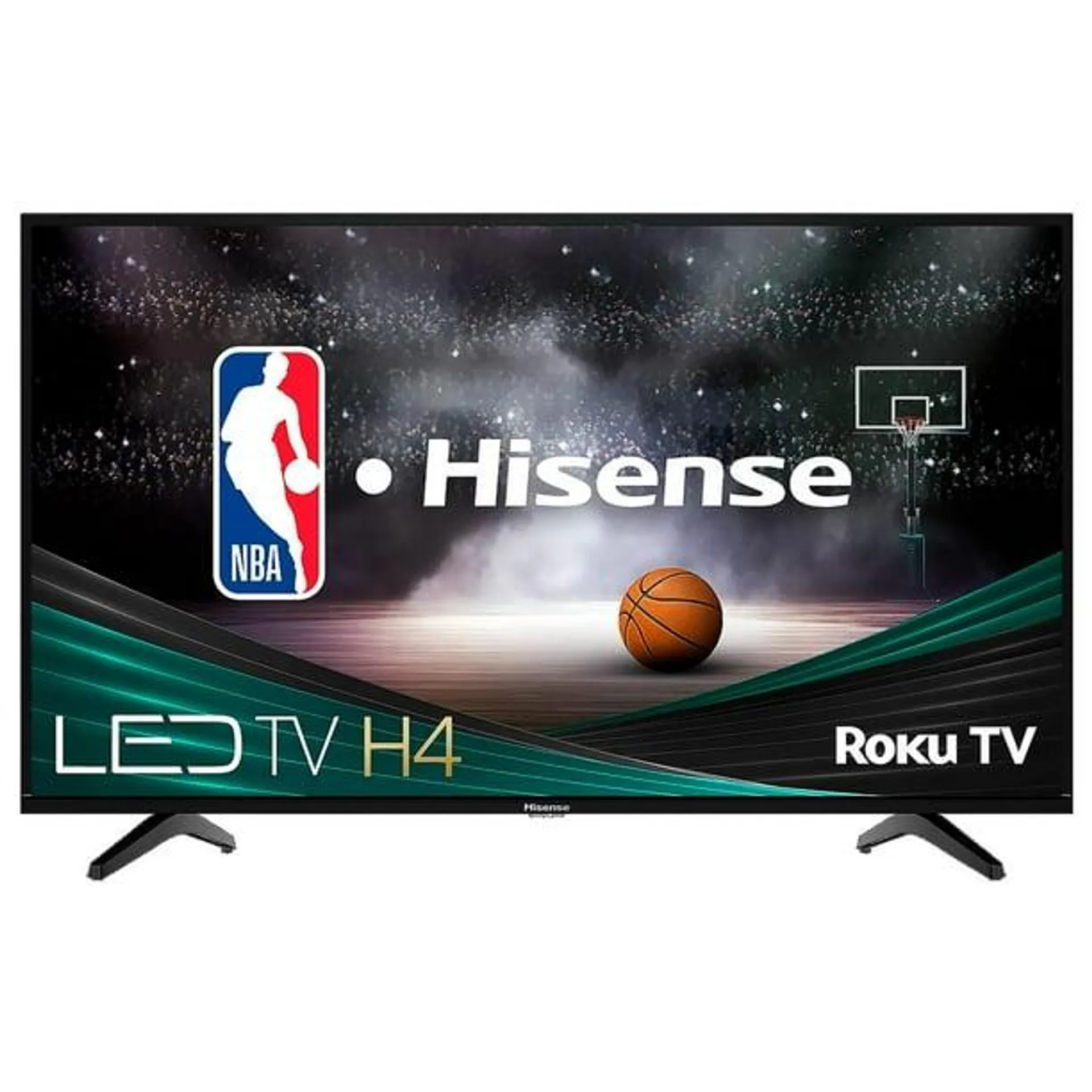 Pantalla Smart TV 43 pulgadas HISENSE IPS LED Full HD WiFi Roku TV HDMI negro Hisense 43 Pulgadas FULL HD Roku 43H4030F3