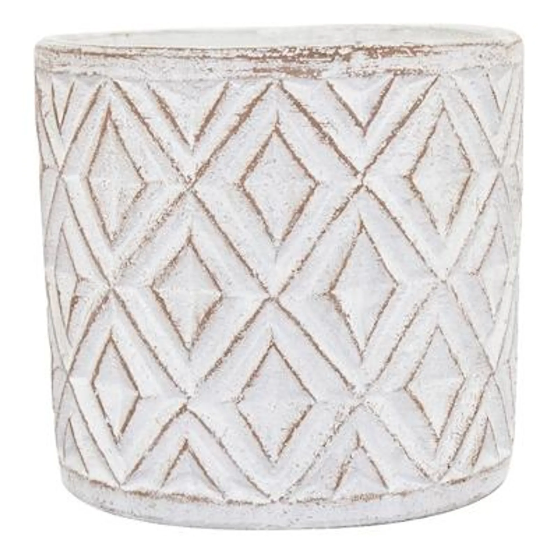 MACETA SEMINOLA BLANCA 5