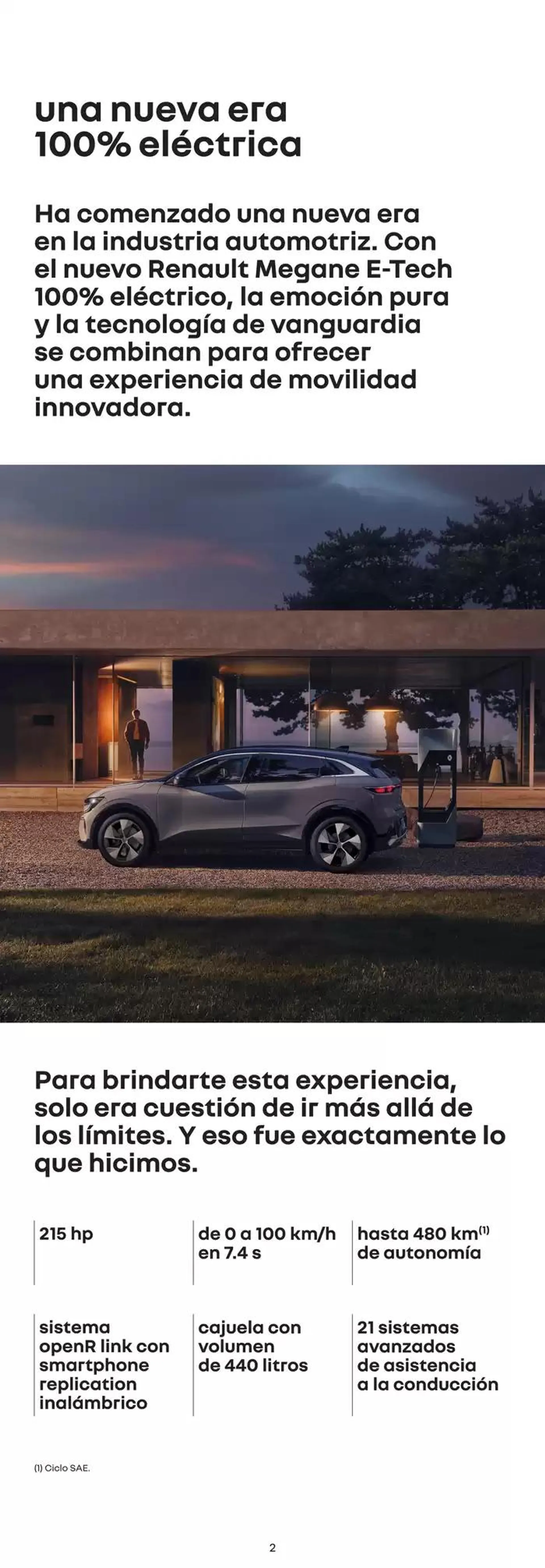 Catálogo de Renault Megane E-Tech 6 de mayo al 6 de mayo 2026 - Pagina 2