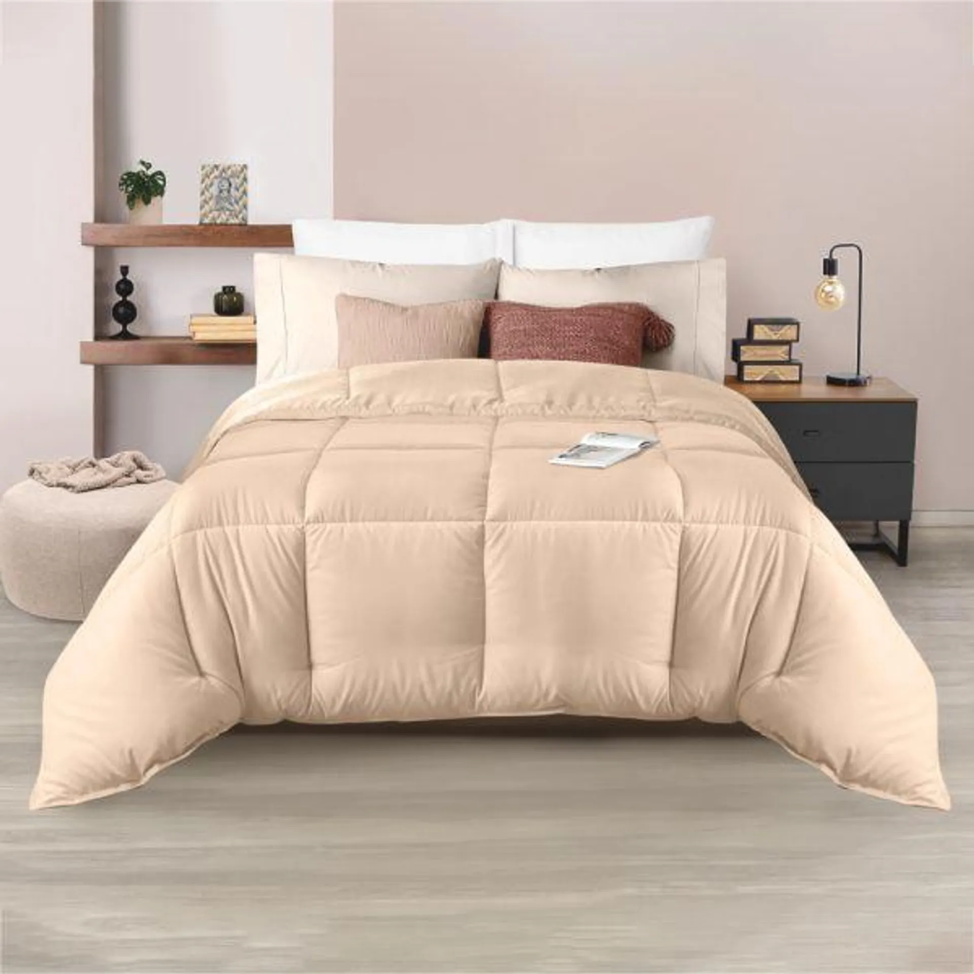 EDREDÓN DUVET ACOLCHONADO TERMICO BEIGE