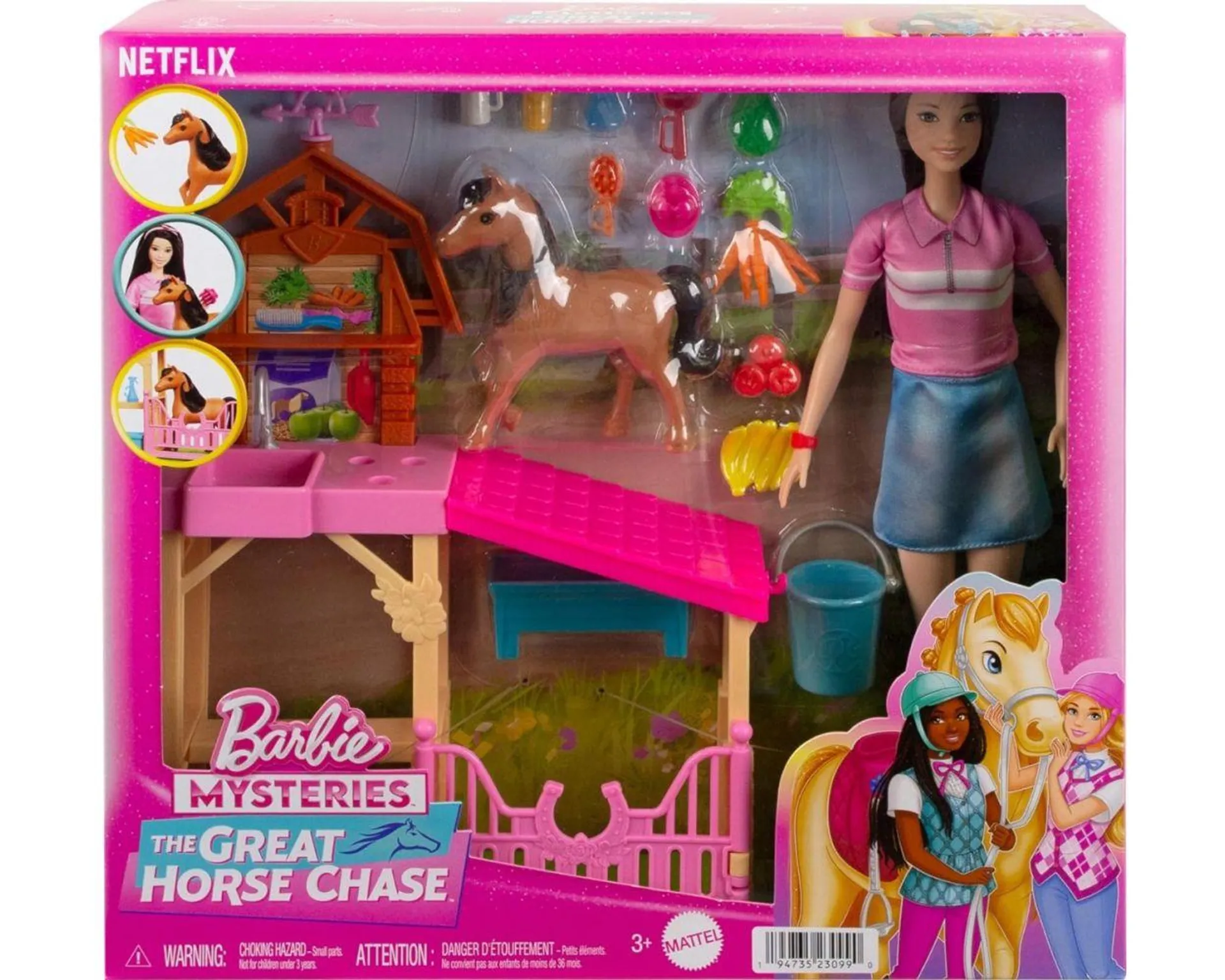 Barbie Detective La Gran Carrera de Caballos HXJ40