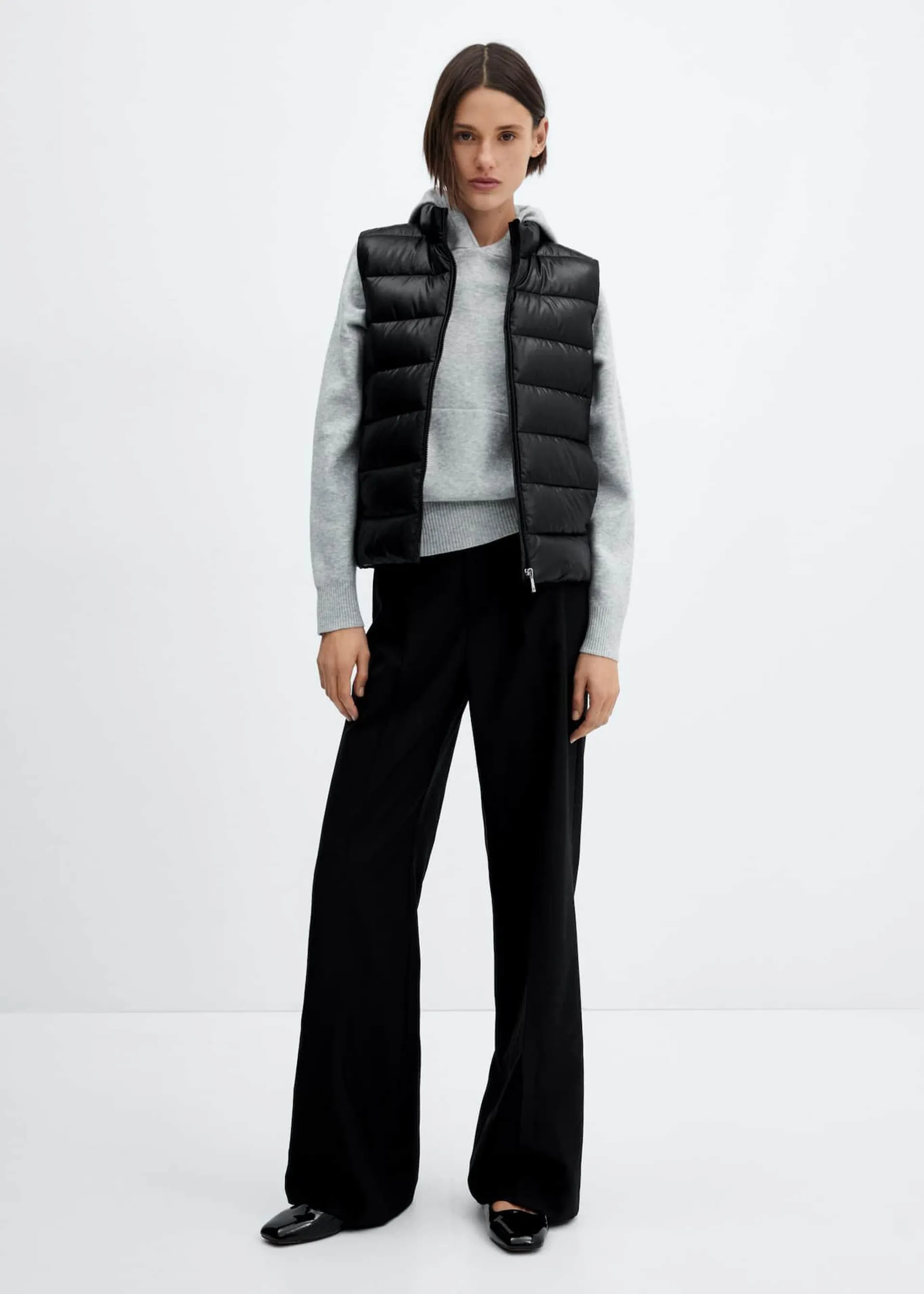 Ultra-light quilted gilet