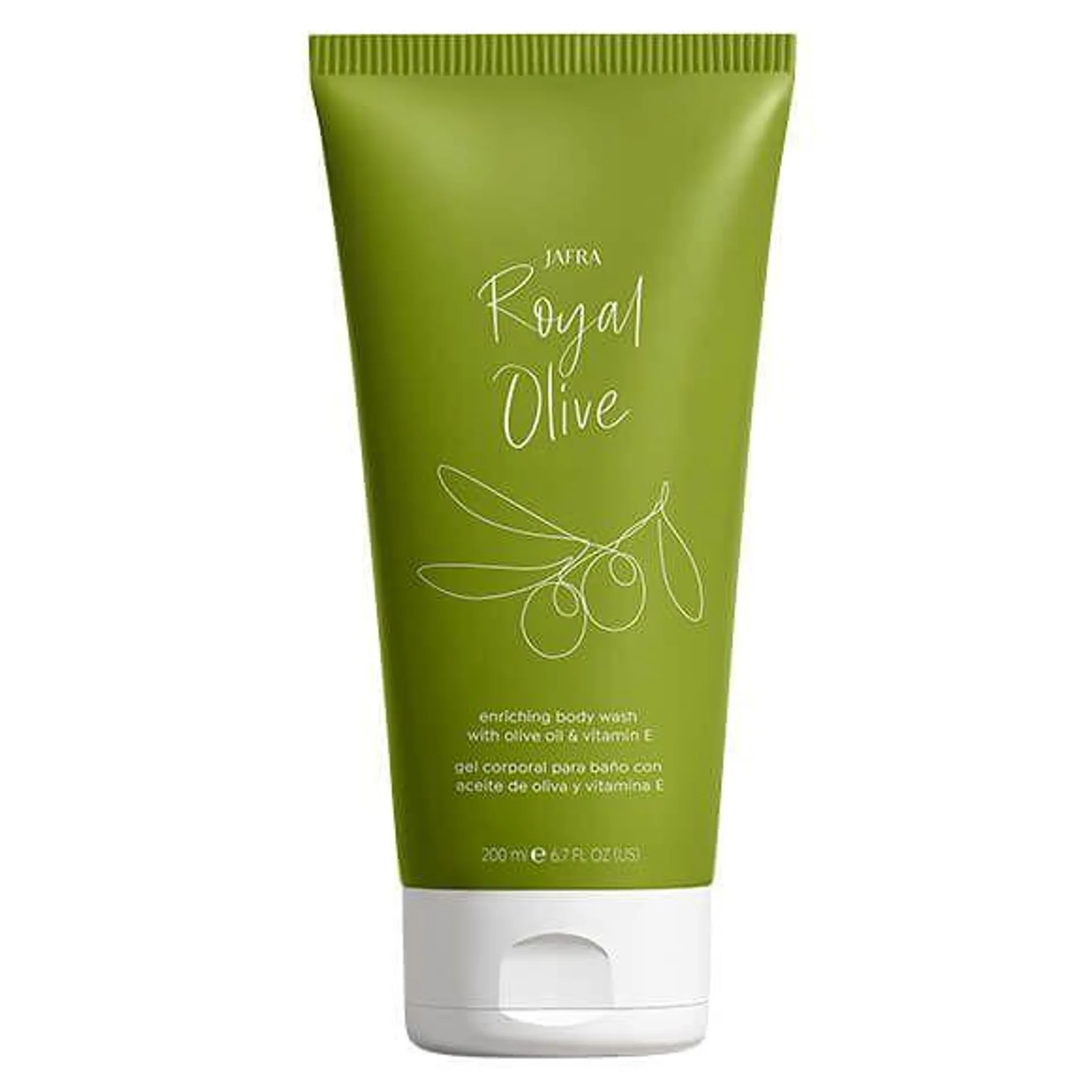 JAFRA Royal Olive Gel Corporal para Baño con Aceite de Oliva y Vitamina E