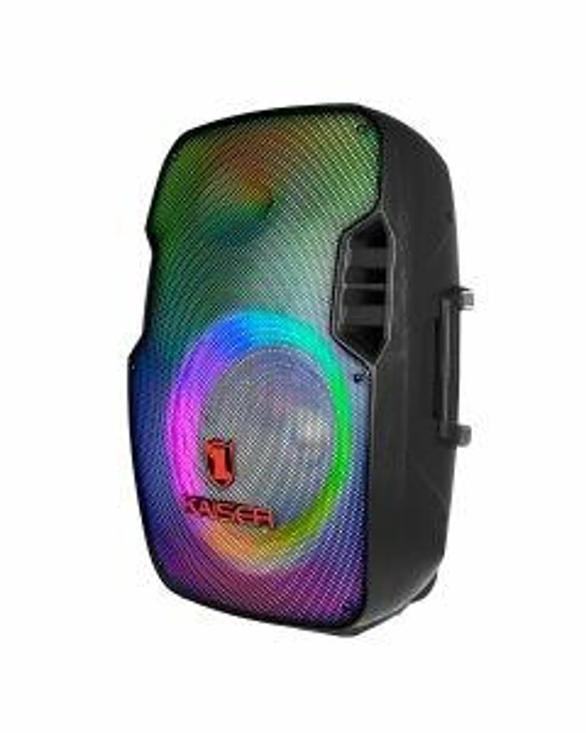 Bafle 15" de 25,000 W PMPO/ 30 W RMS con luz multicolor