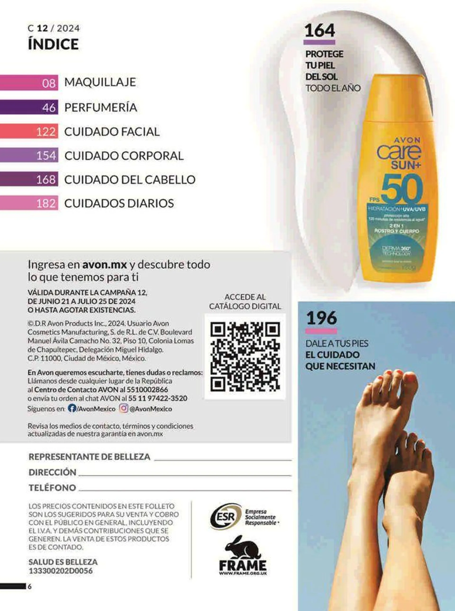 Catálogo de Avon COSMÉTICOS C12 21 de junio al 25 de julio 2024 - Pagina 6