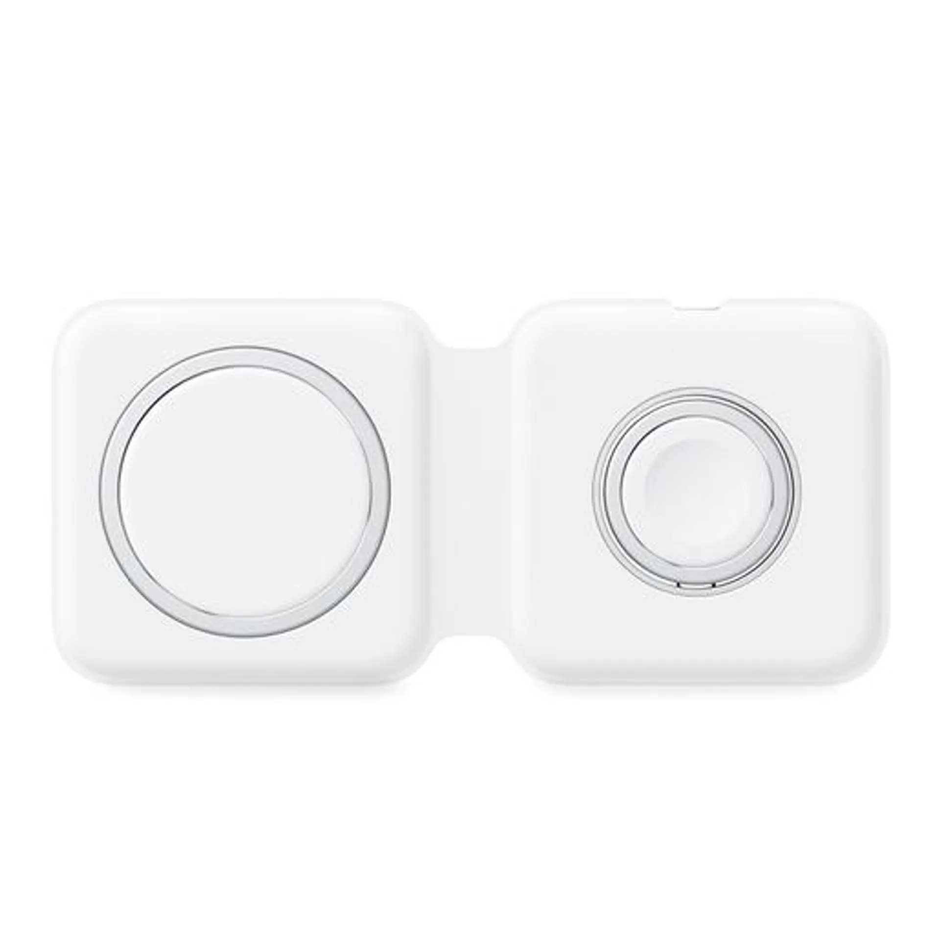 Cargador Qi Apple MagSafe MHXF3AM/A / Blanco / iPhone / AppleWatch / AirPods