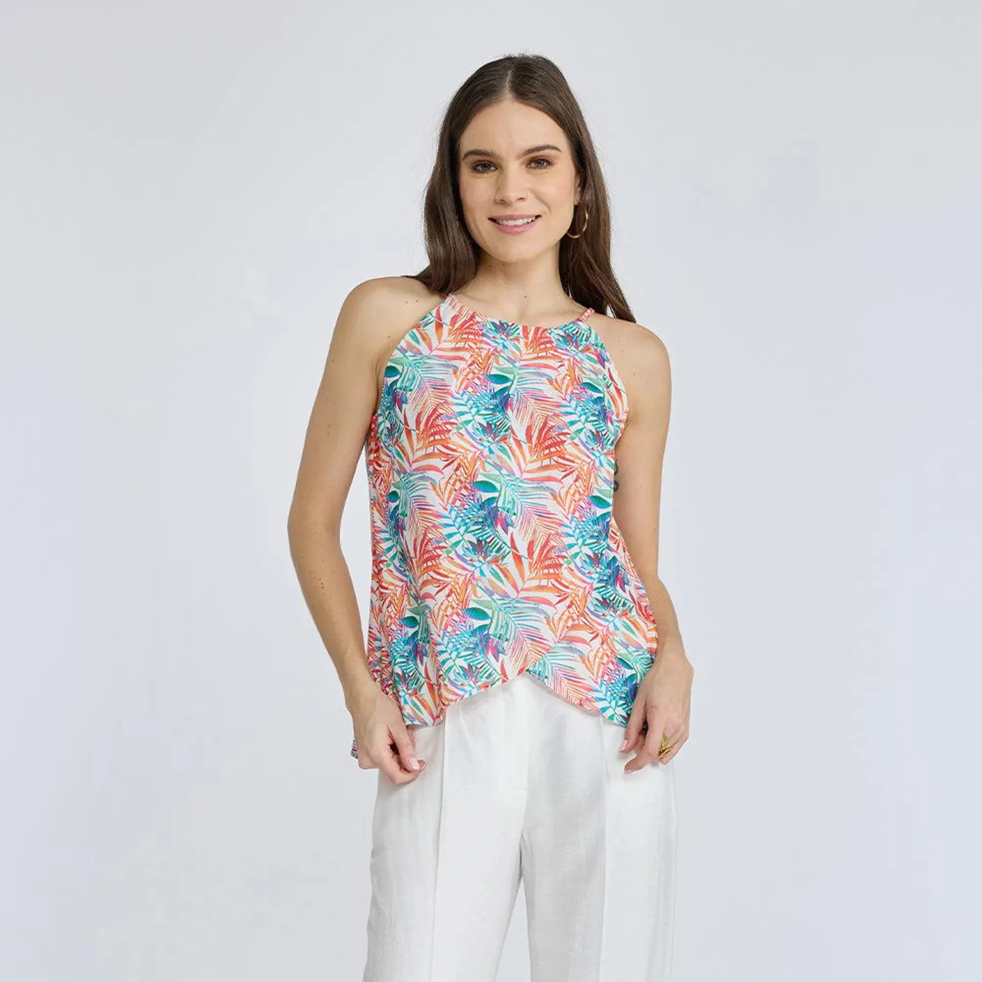 Blusa Palm Paradise