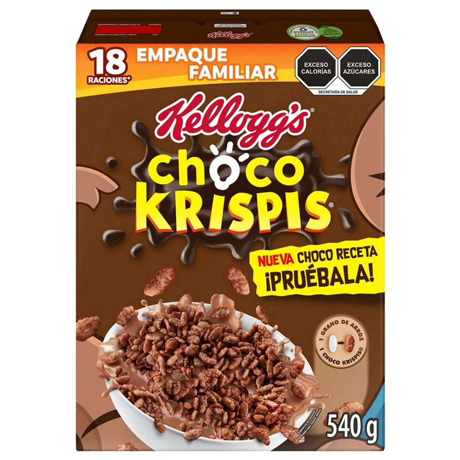 Cereal Kellogg's Choco Krispis Sabor Chocolate 540 g