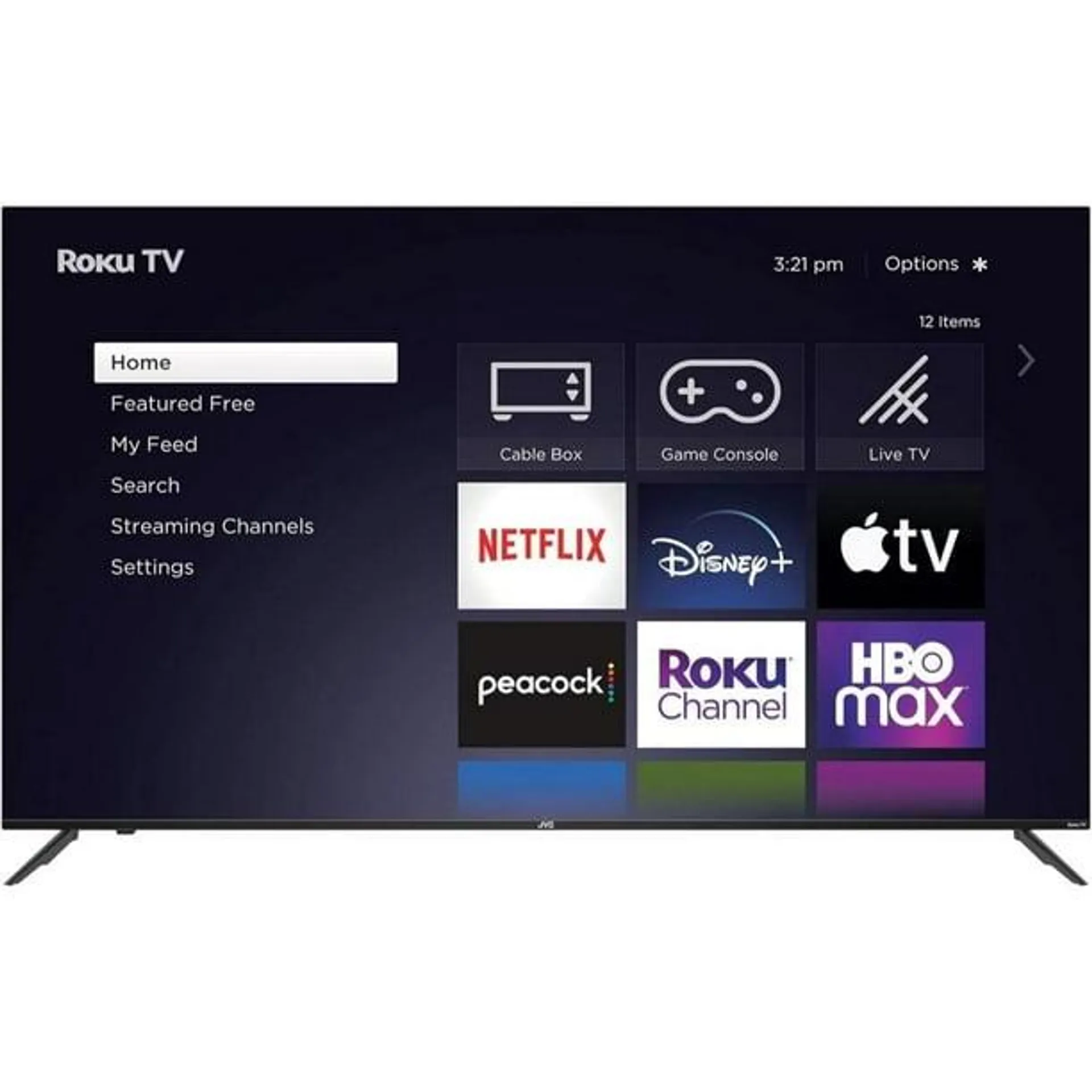 TV 43 Pulgadas Smart TV SI43FRF Roku TV FHD LED JVC Smart TV Full HD SI43FRF Roku TV LED