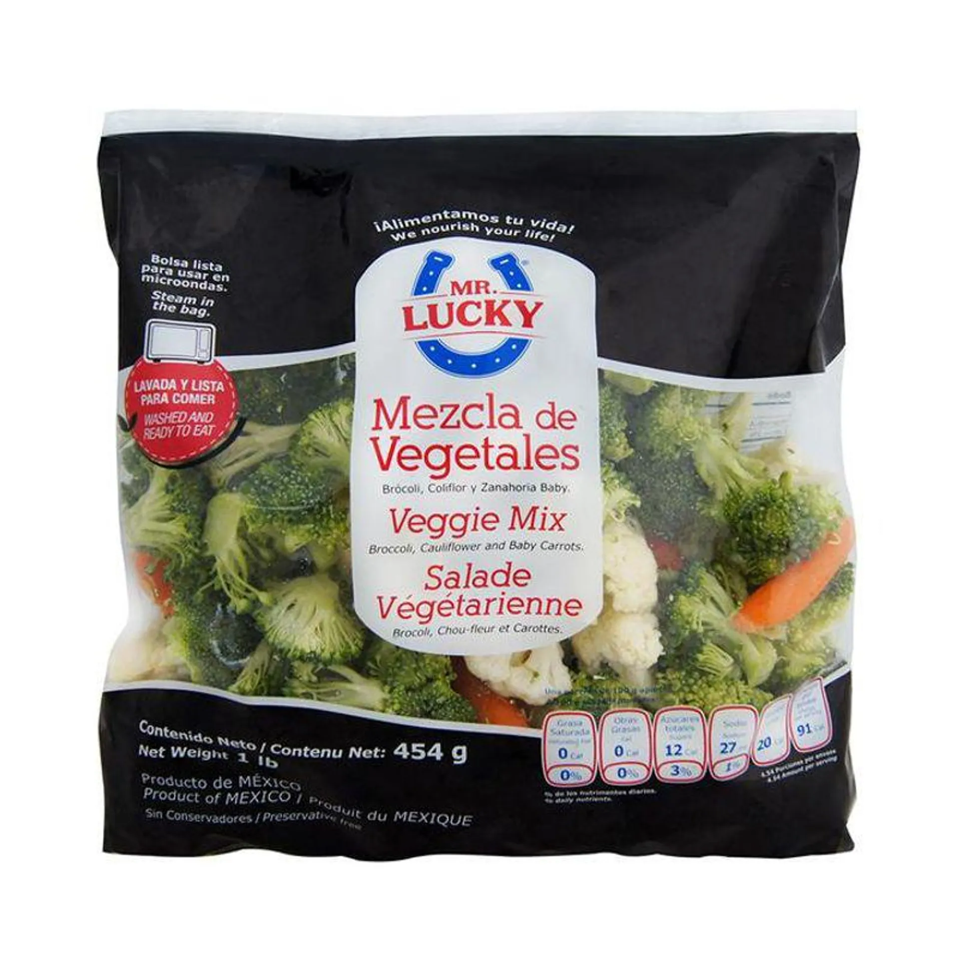 Mezcla de Vegetales 1 pz