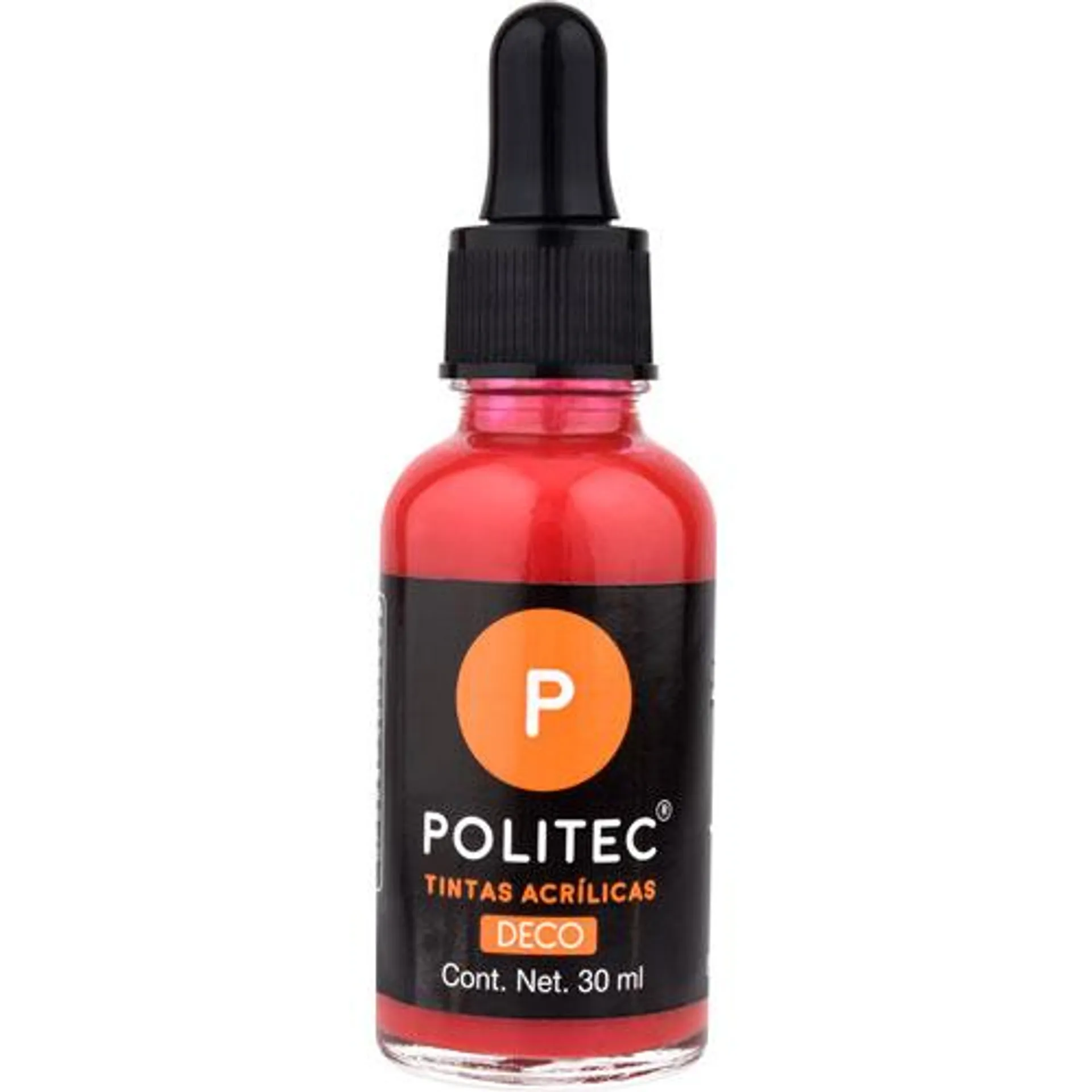 Tinta Acrilica Politec Rojo Toluidina 309 30Ml