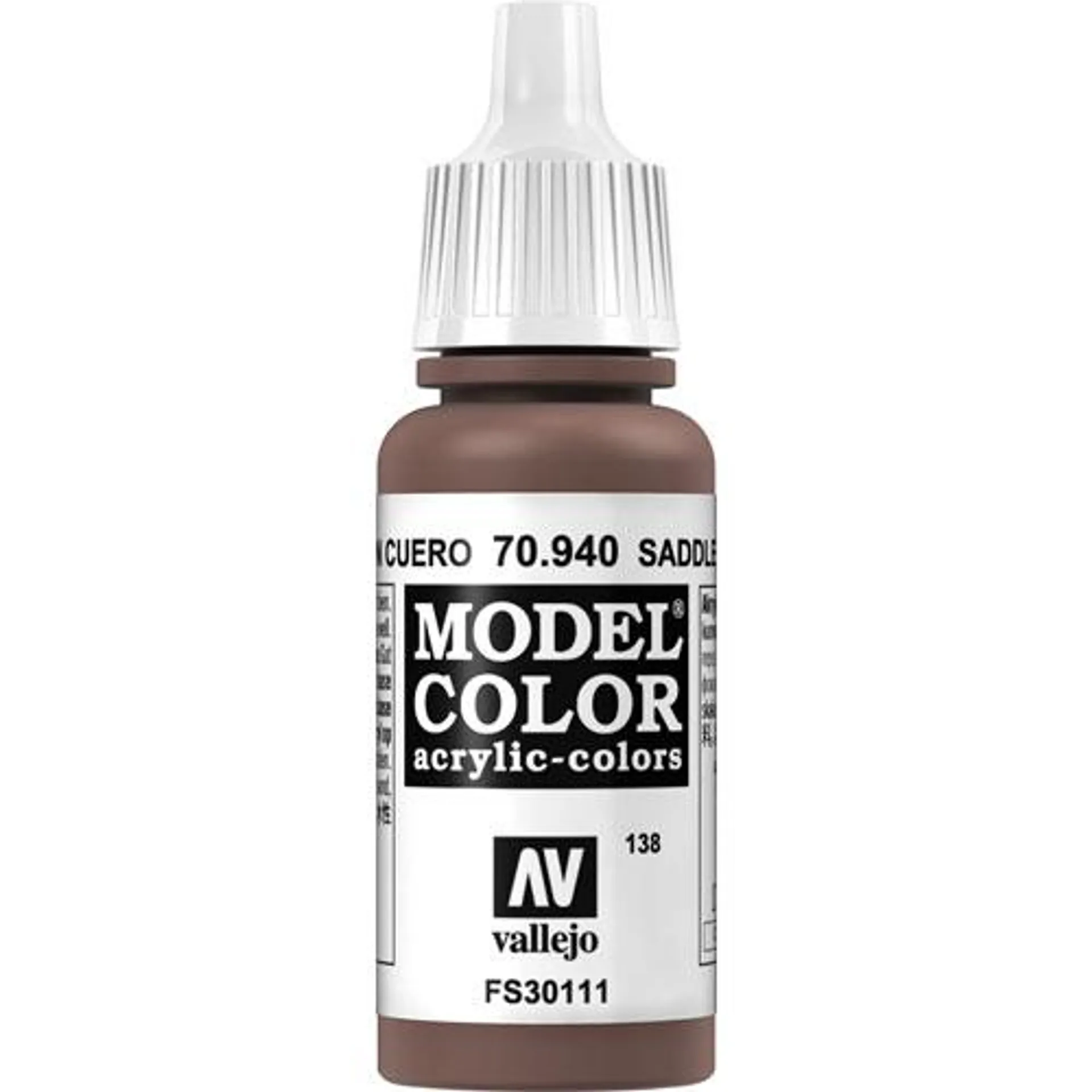 Pintura Acrilica Model Color 138 17ml Marron cuero #940