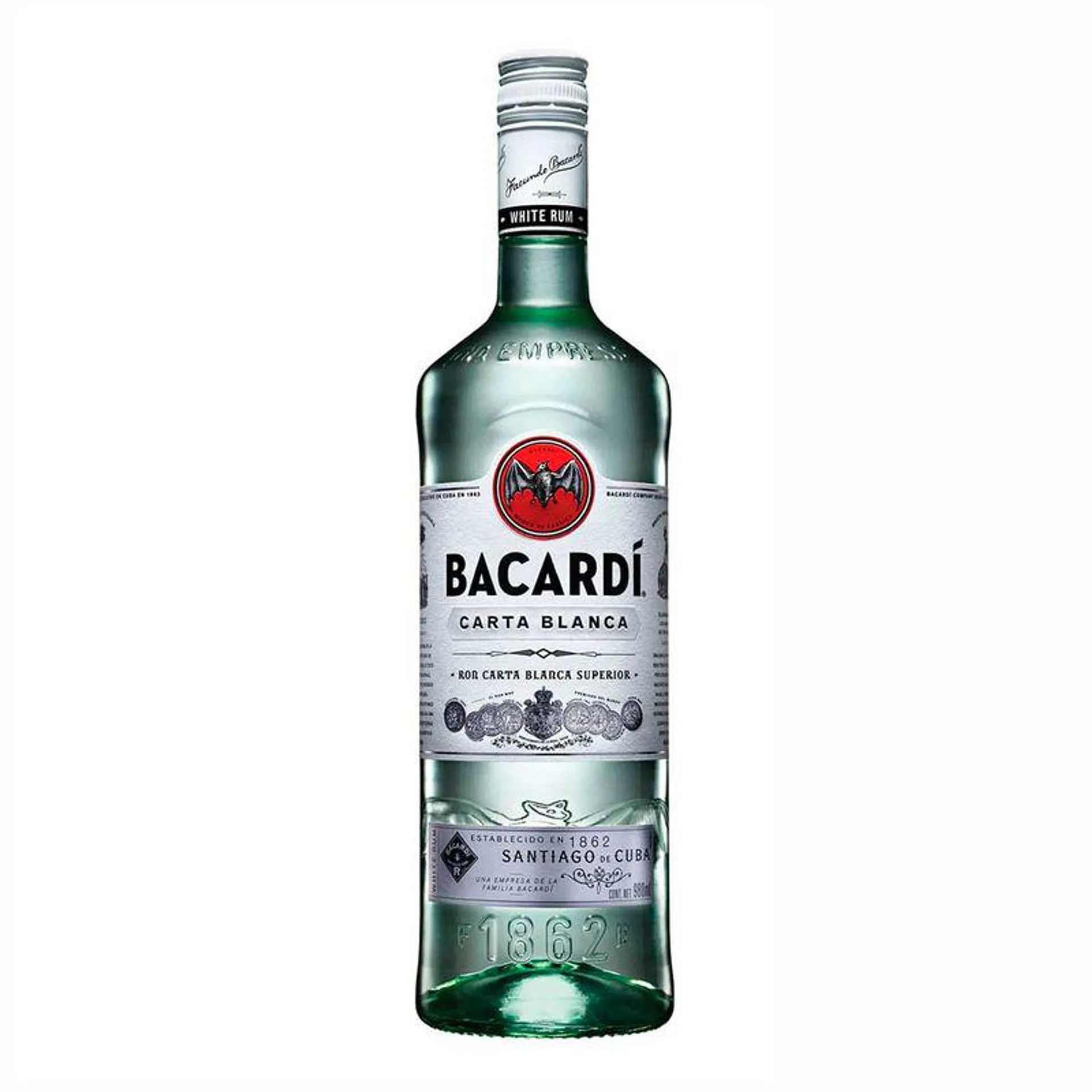 Ron Bacardi Carta Blanca 980ml