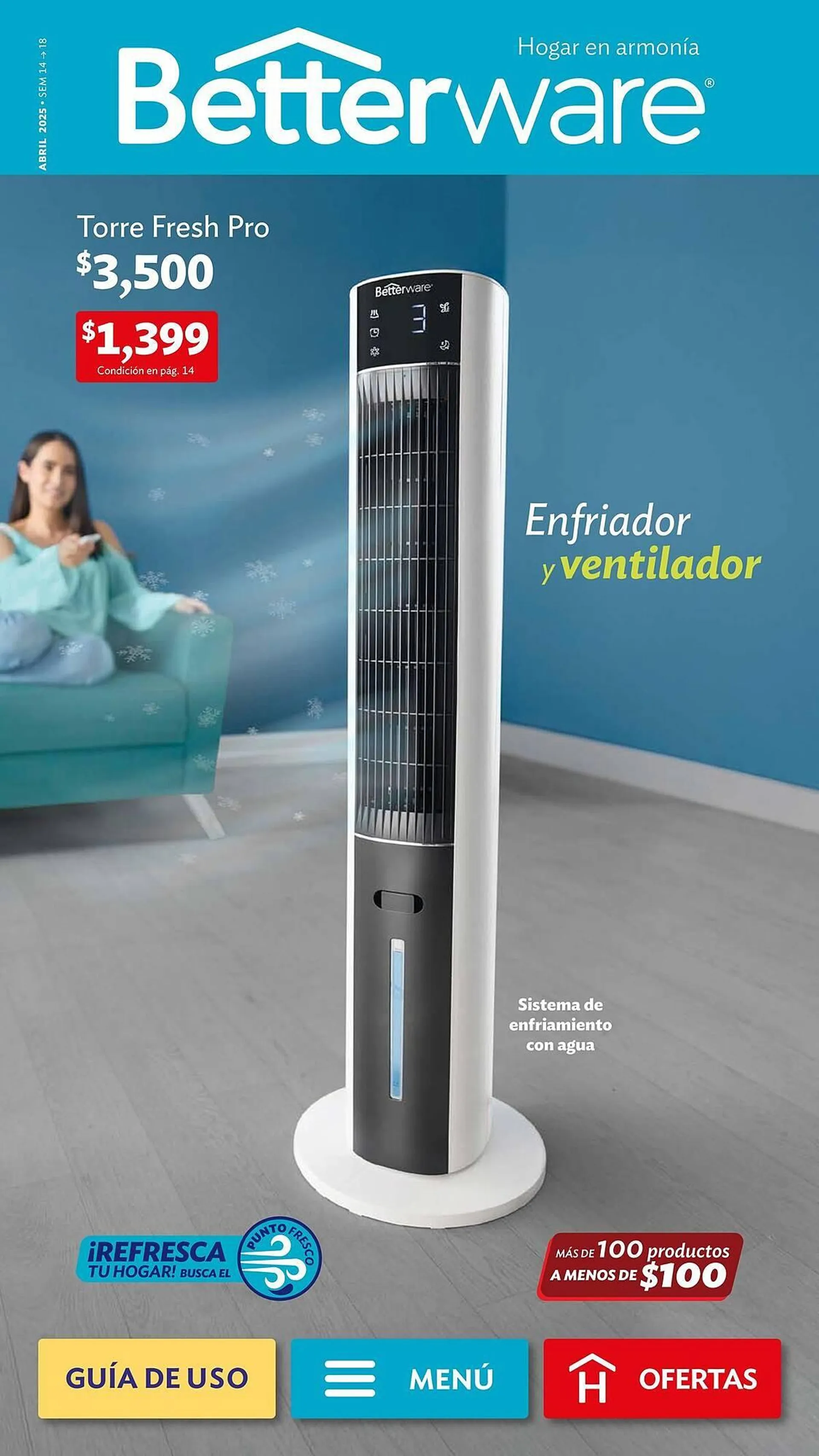 Catálogo de Catálogo BetterWare 7 de abril al 30 de abril 2025 - Pagina 1