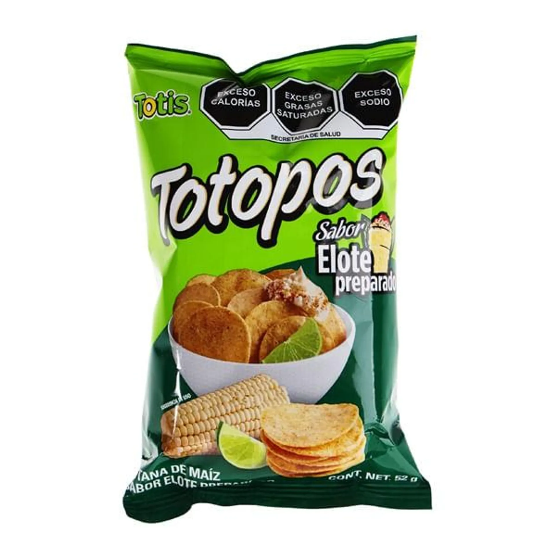 Totopos Totis elote 52 g