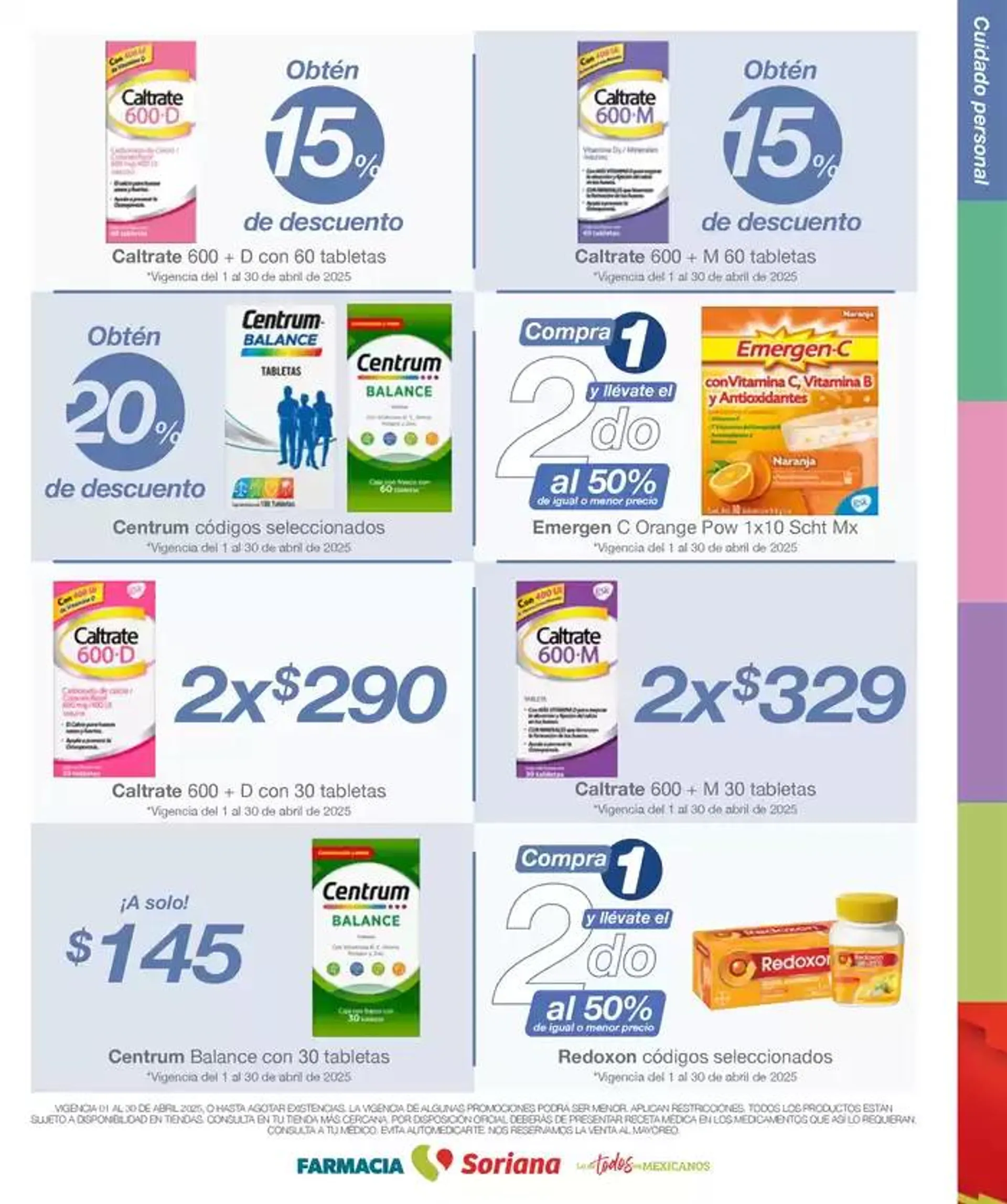 Catálogo de Folleto Farmacia Abril Híper Nacional 1 de abril al 30 de abril 2025 - Pagina 2
