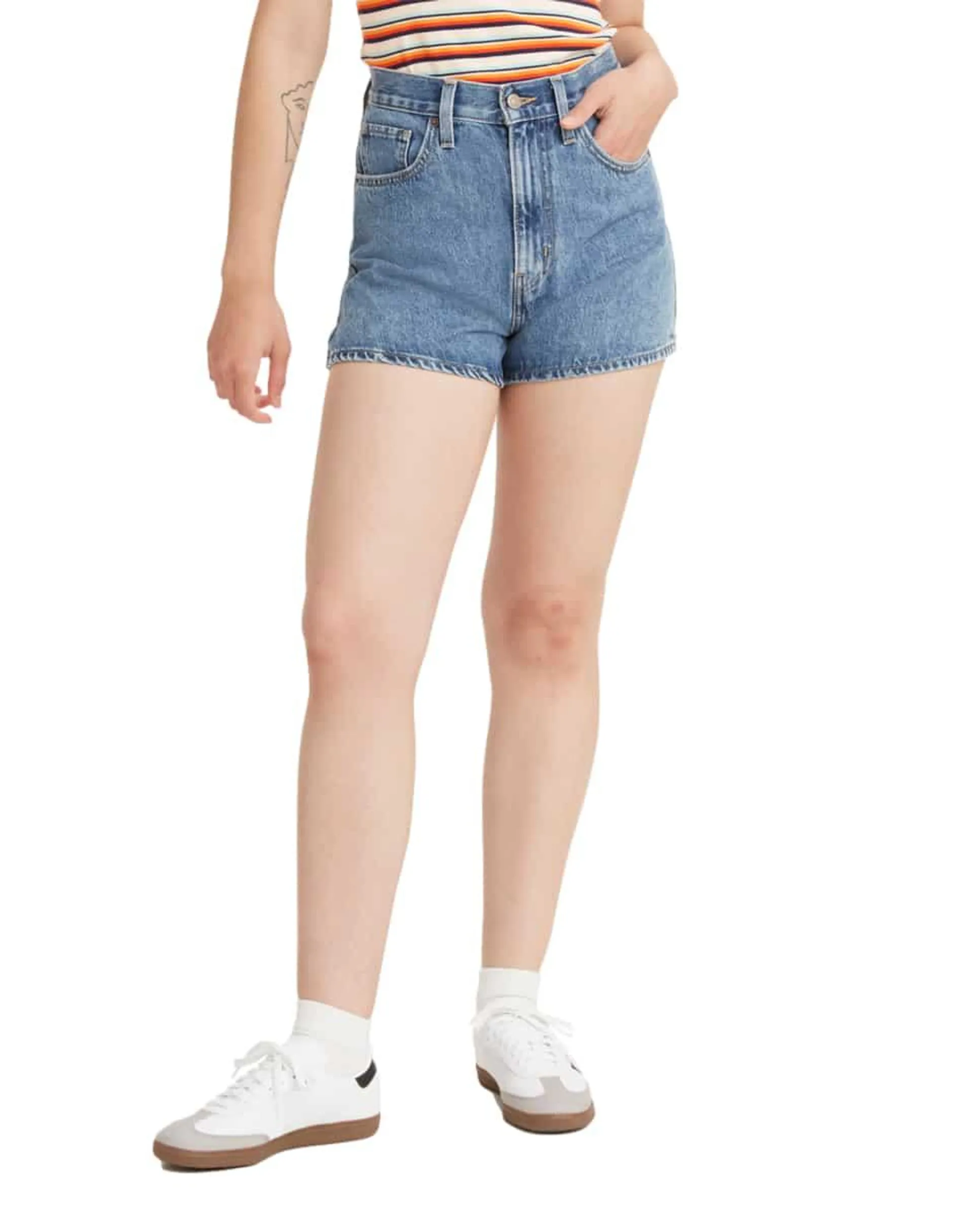 Short Levi's de mezclilla para mujer