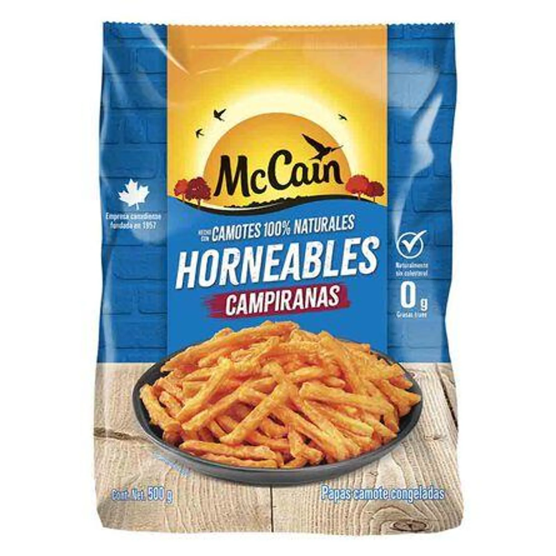 Camote Corte Delgado para Hornear McCain Campiranas 500 g