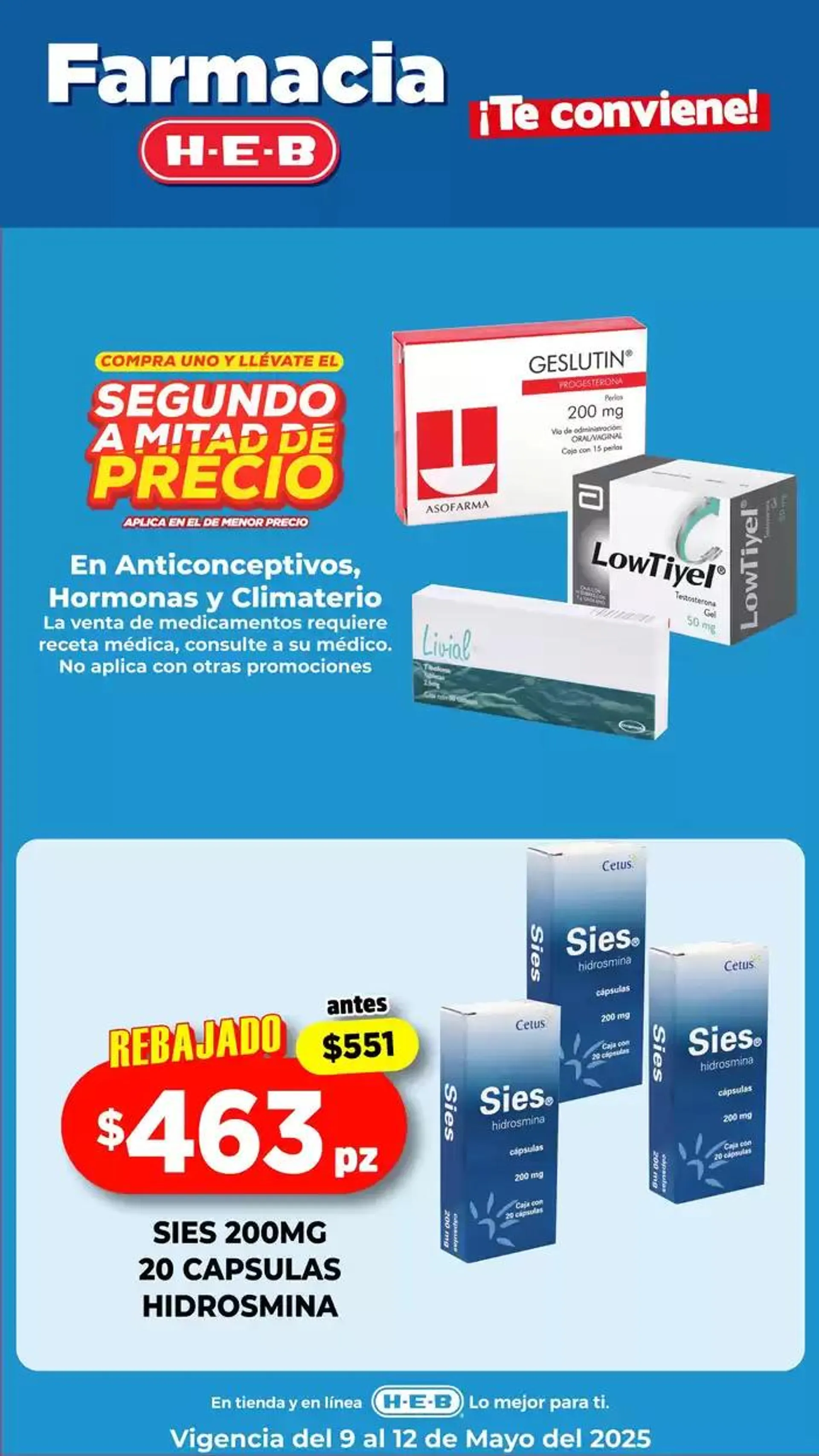 Catálogo de Ofertas HEB 9 de mayo al 11 de mayo 2025 - Pagina 19
