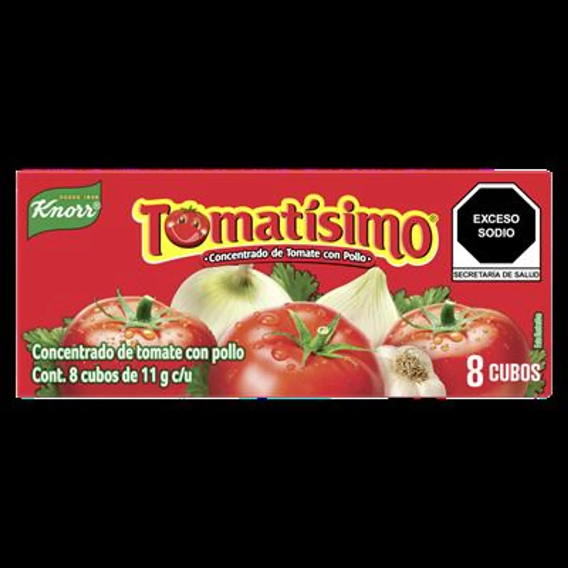 NP TOMATISIMO 8 CUBOS CONCENTRADO TOMATE KNORR 88 GRAMOS