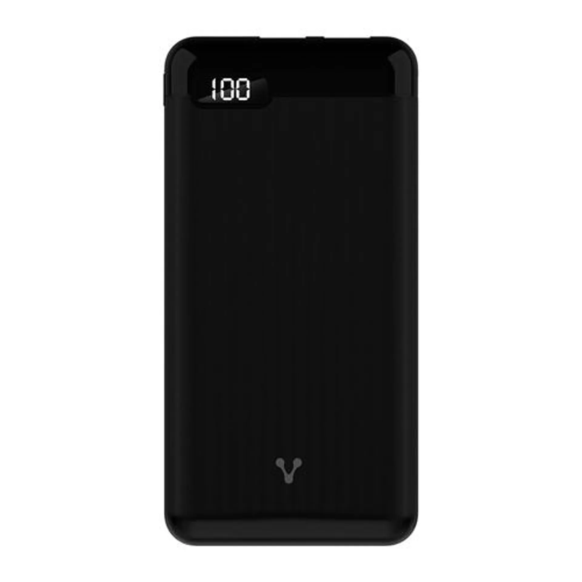 Power Bank Vorago Usb-C 10000 Mah Lcd Negro Pb-450-Bk