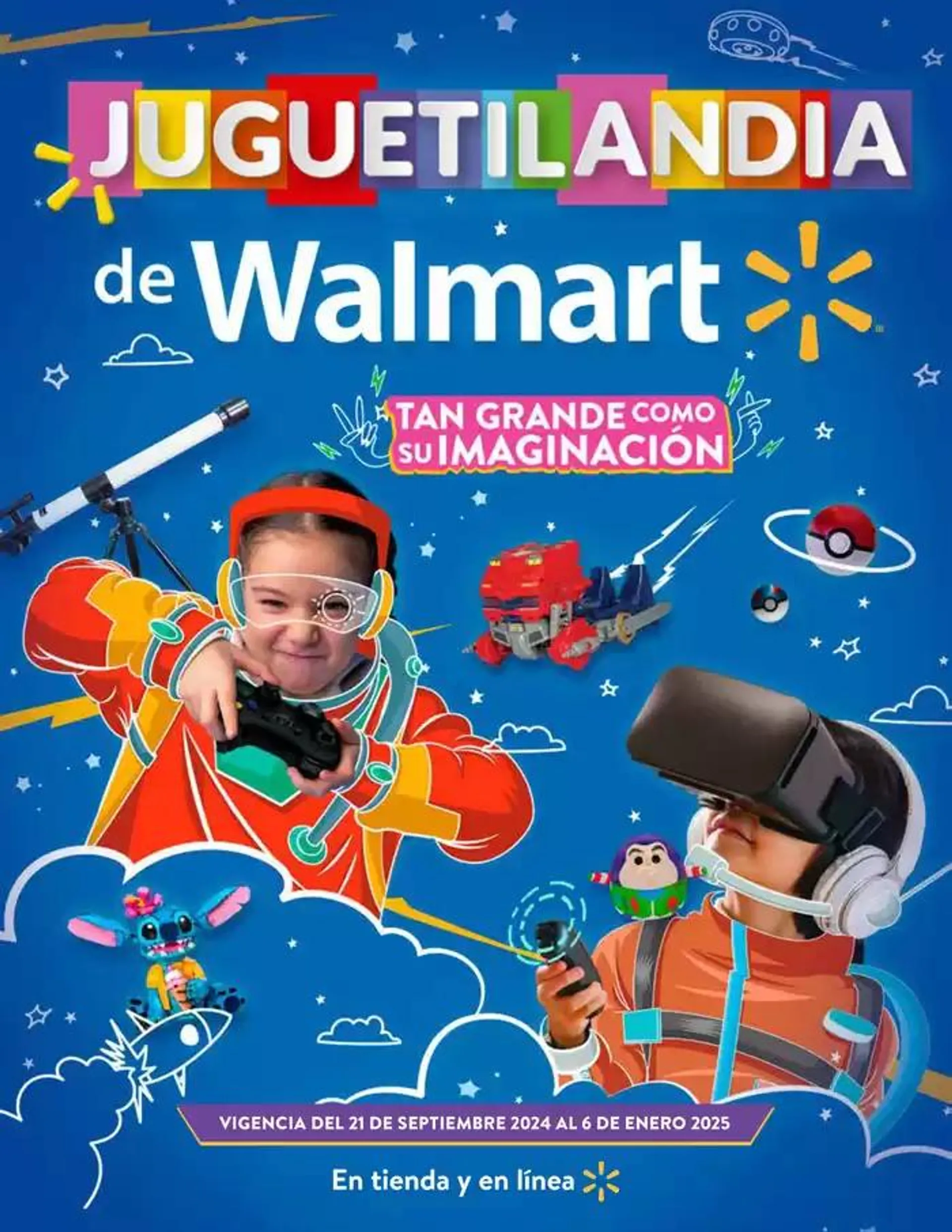 Ofertas imperdibles en juguetes en Walmart del 1 de septiembre al 7 de enero