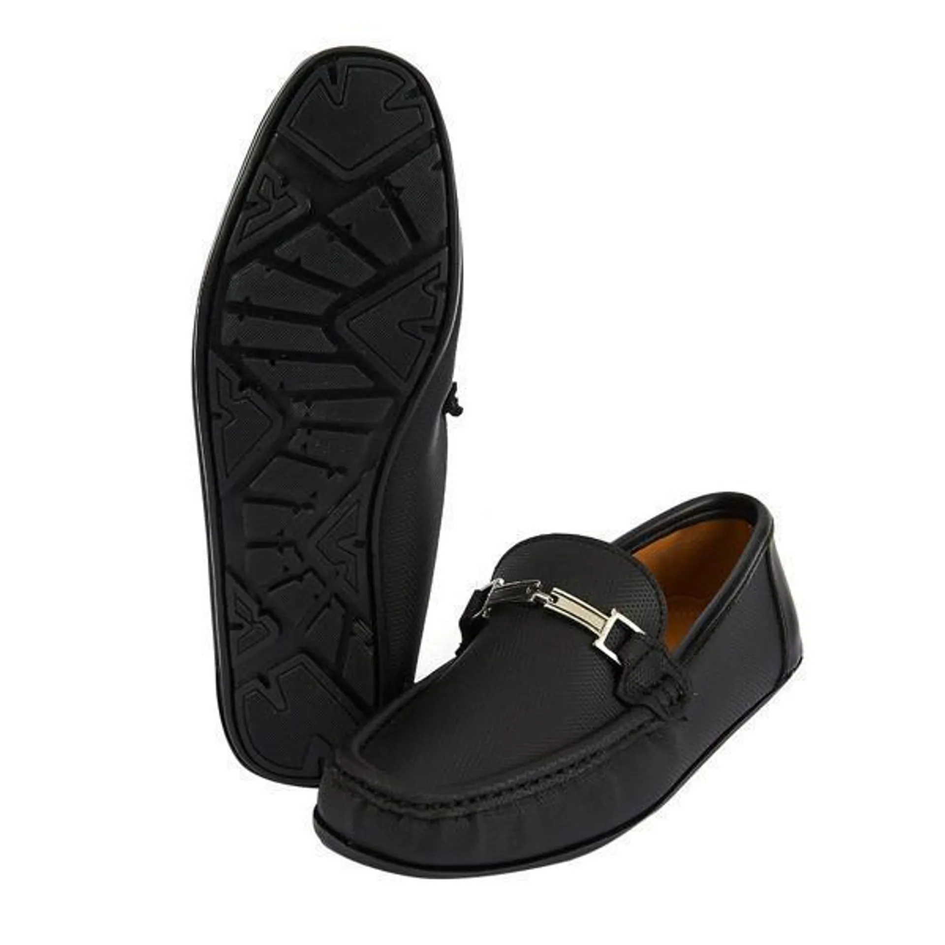 018788 Mocasǟ¶ðn De Piel Con Hebilla